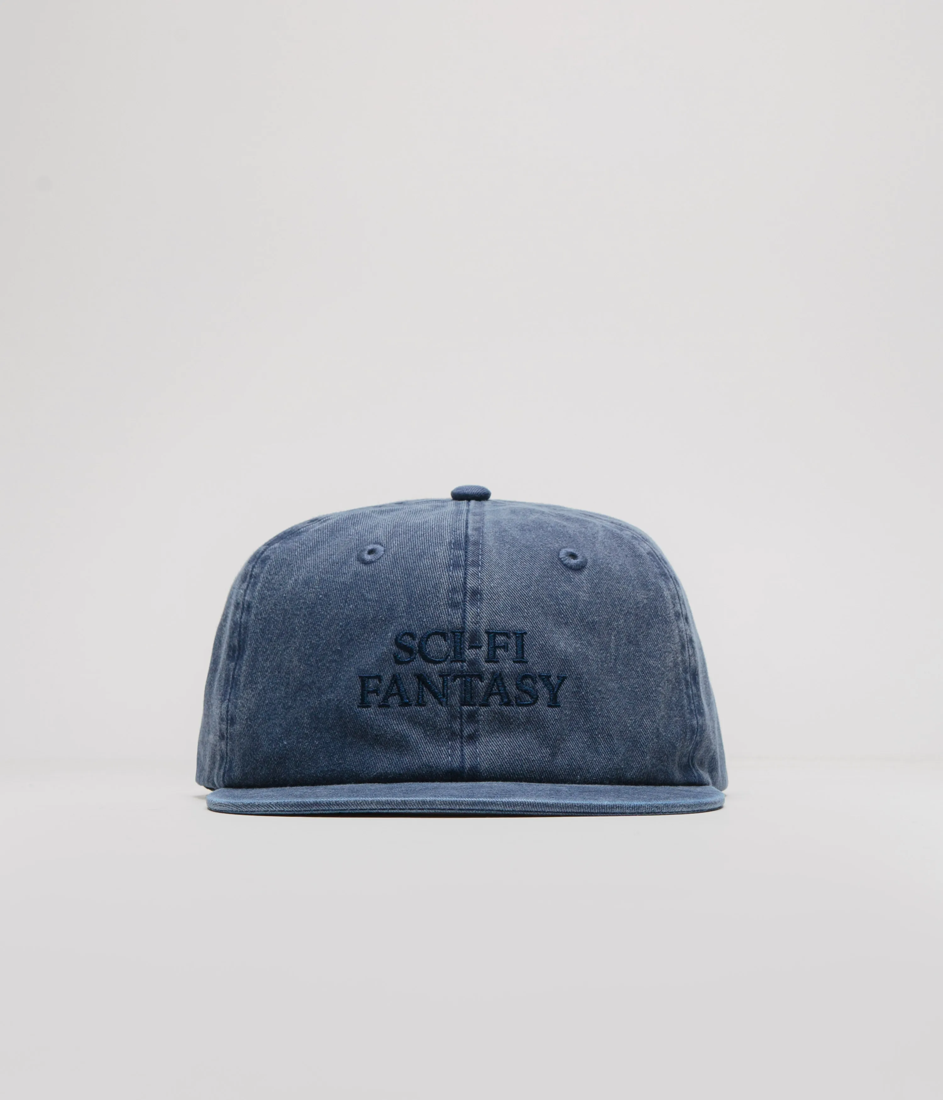 Sci-Fi Fantasy Wasted Logo Cap - Navy