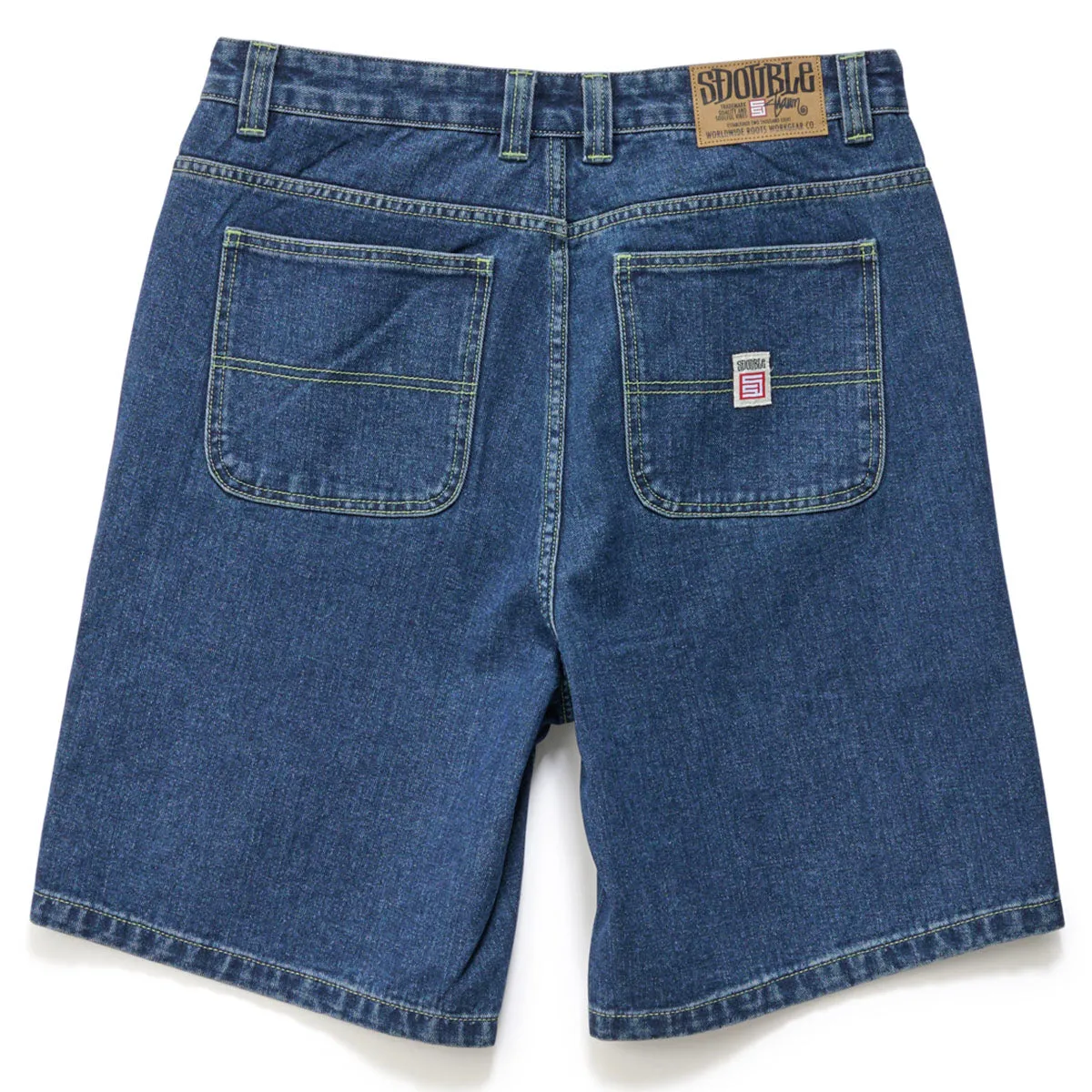S/Double - Denim Standard Shorts One Wash