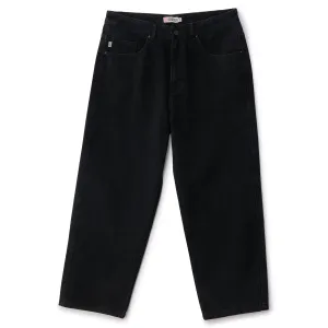 S/Double - Emb Denim Standard Jeans Black Wash