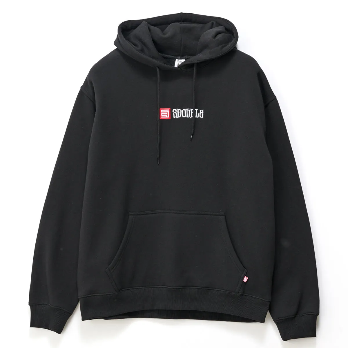 S/Double - S-Cube Block Hoodie Black