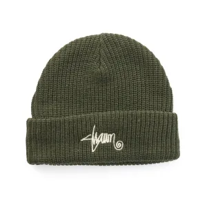 S/Double - Shawn Script Mid Beanie Forest