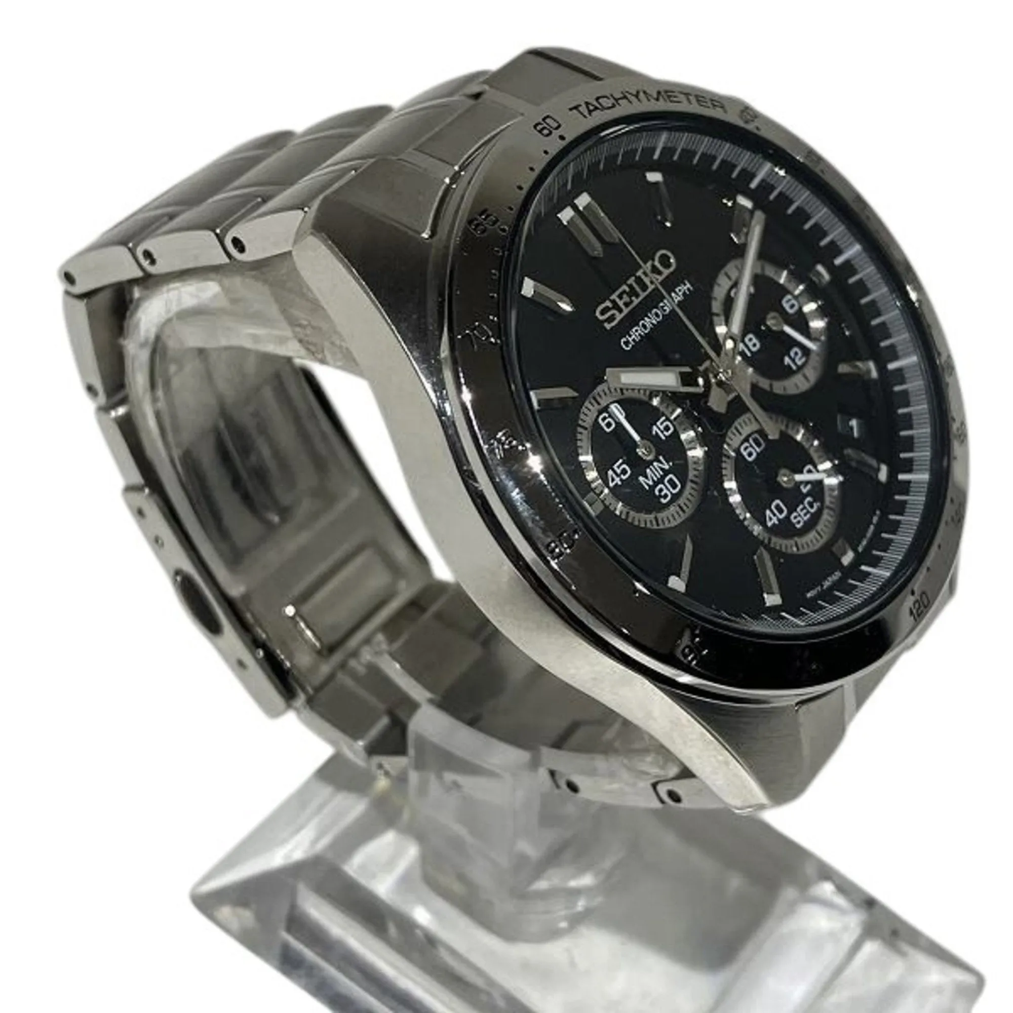 Seiko Spirit Stainless Steel Wristwatch (Pre-Owned)