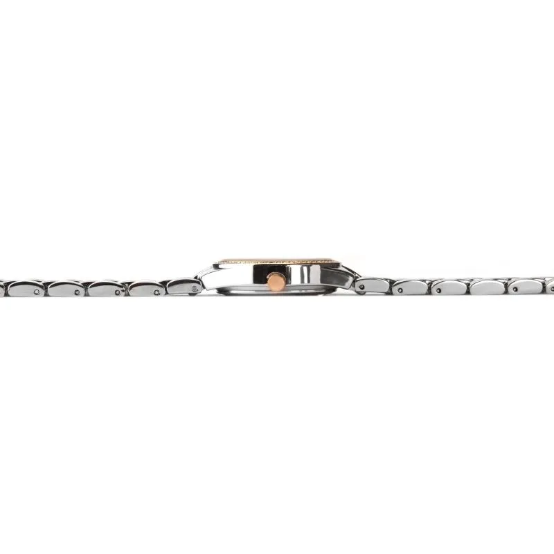 Sekonda Two Tone Crystal Set Ladies Watch 2956