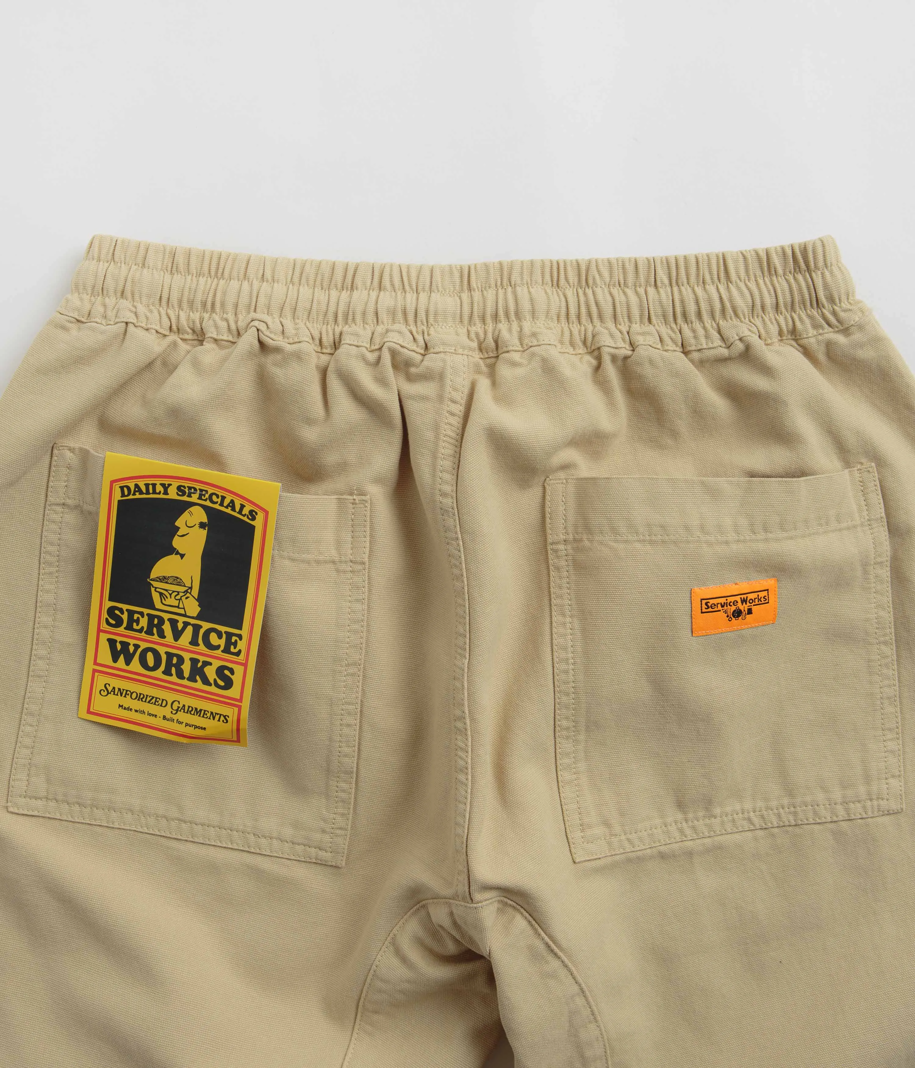 Service Works Classic Chef Pants - Khaki