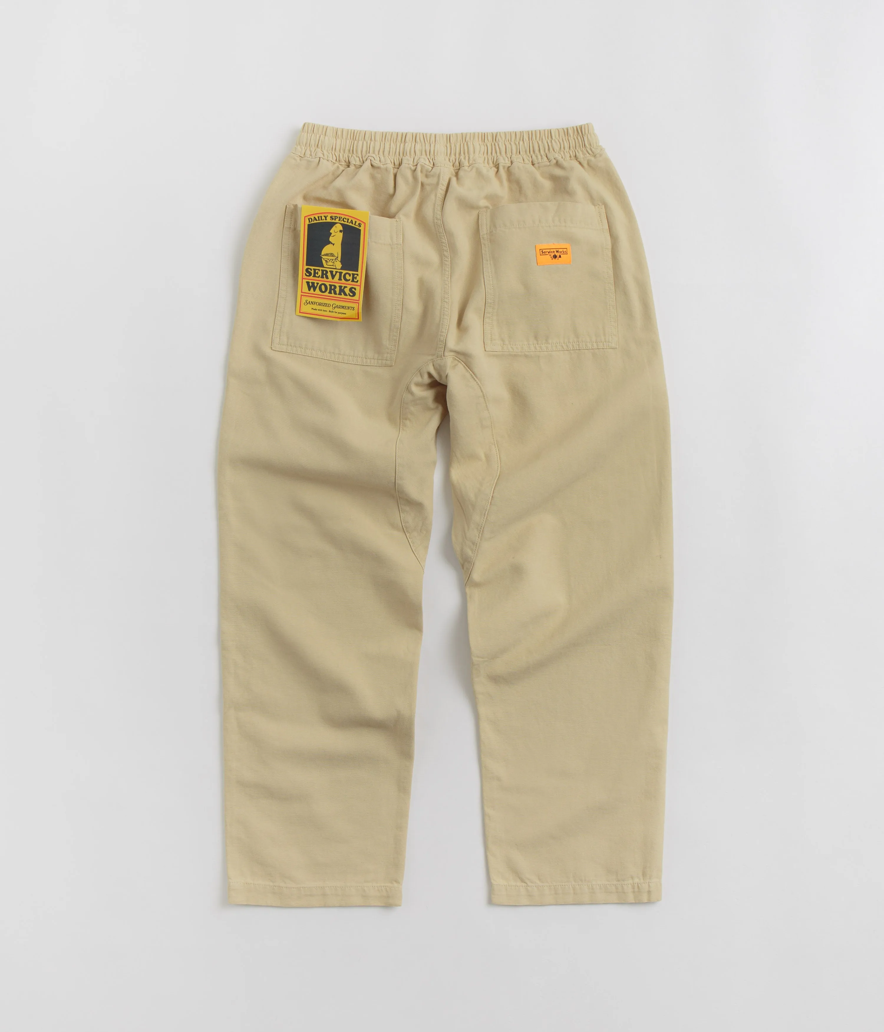 Service Works Classic Chef Pants - Khaki