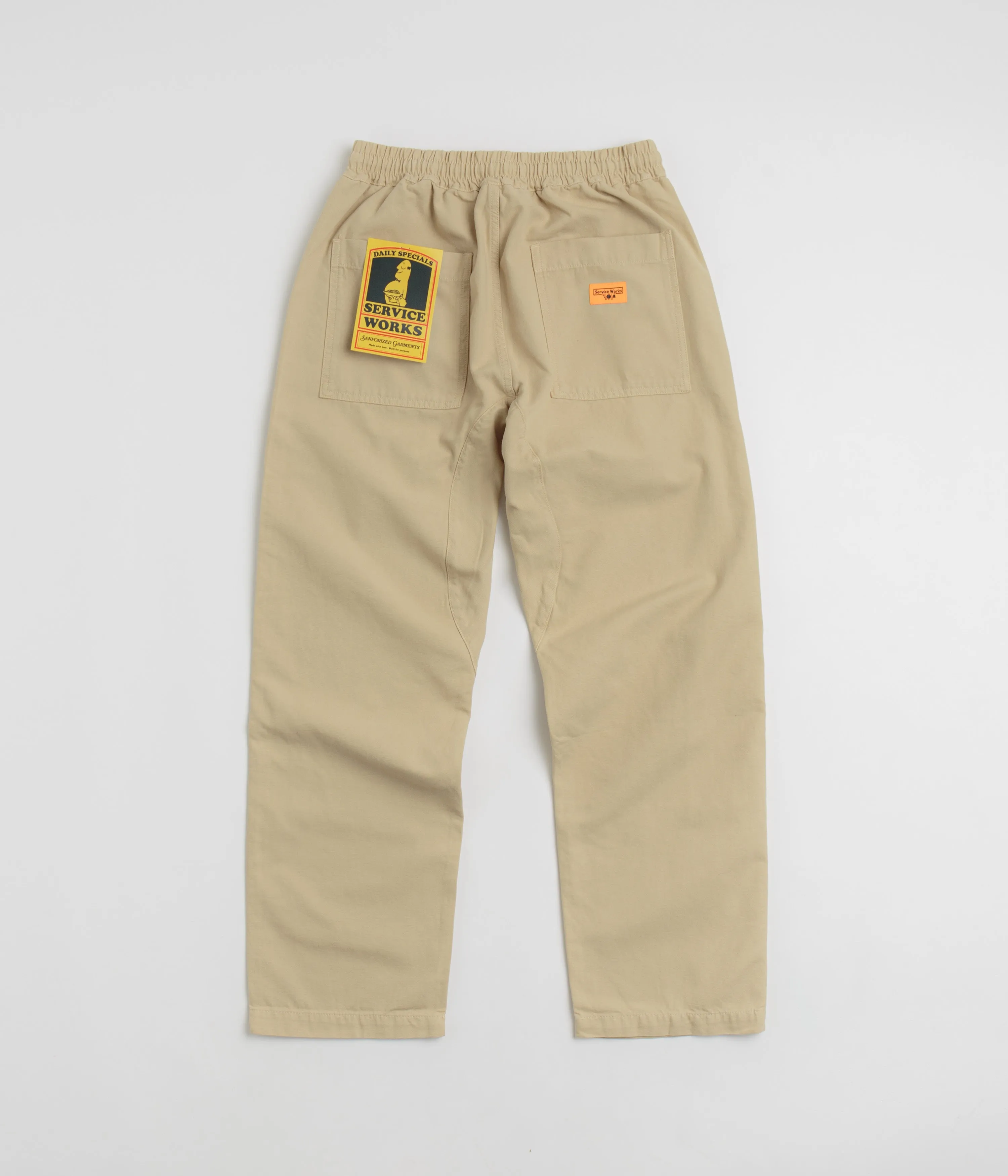 Service Works Classic Chef Pants - Pale Khaki