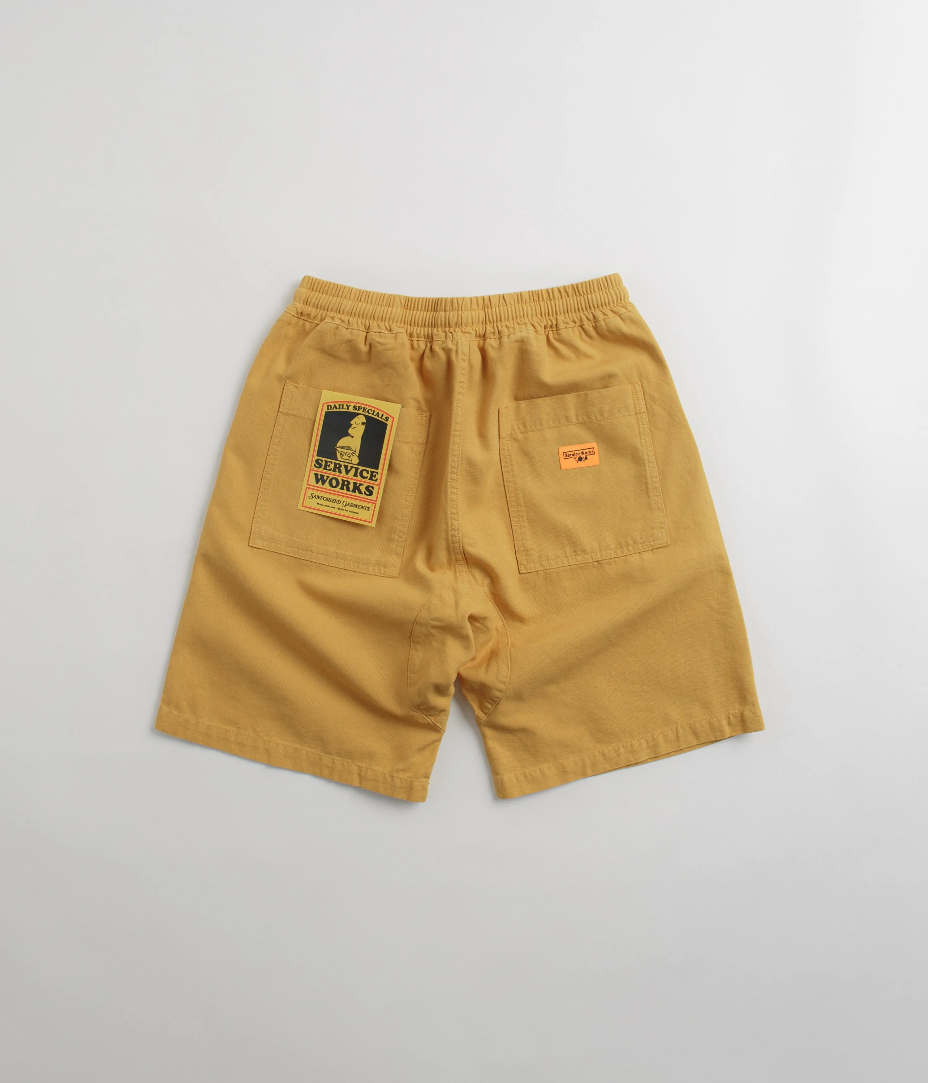 Service Works Classic Chef Shorts - Gold