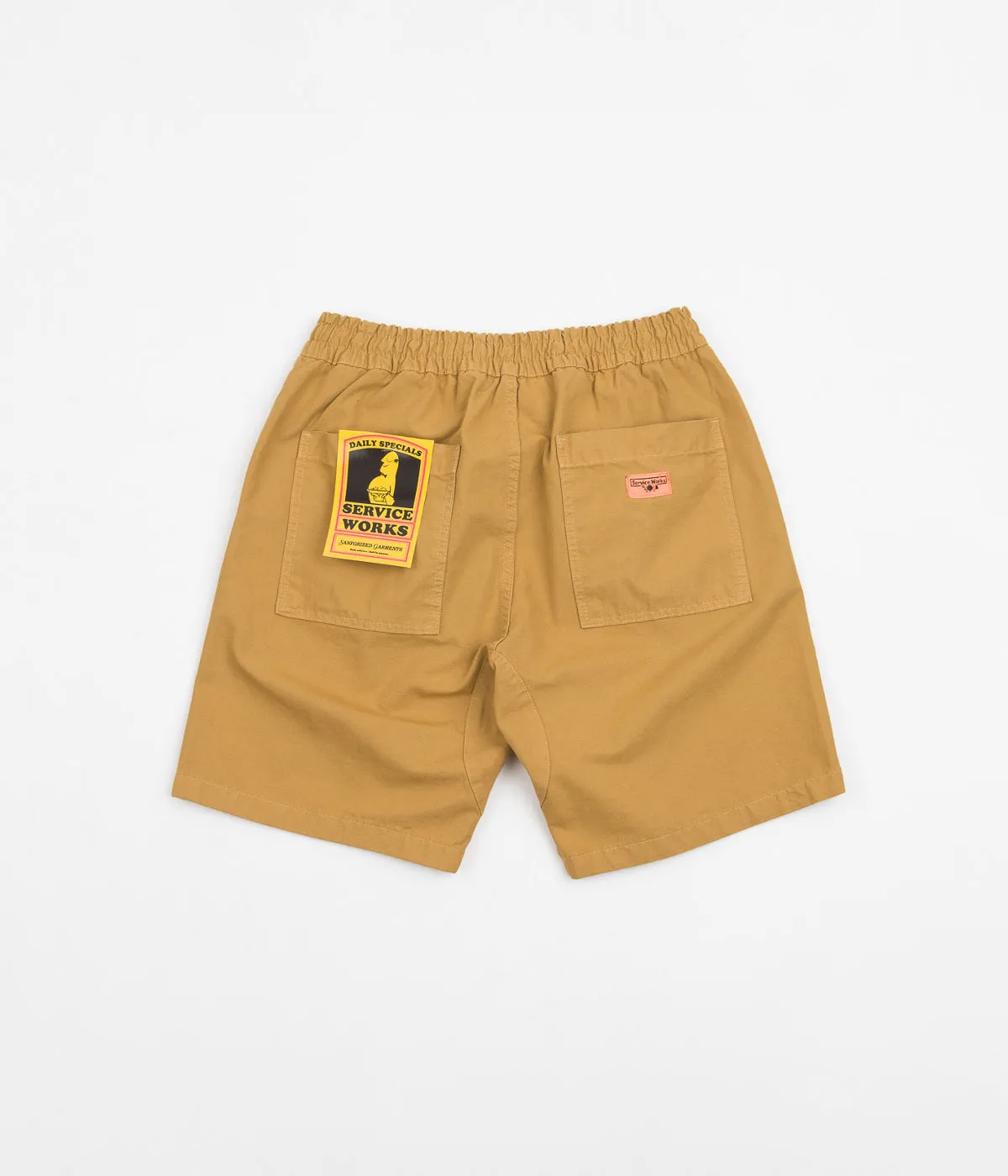 Service Works Classic Chef Shorts - Tan