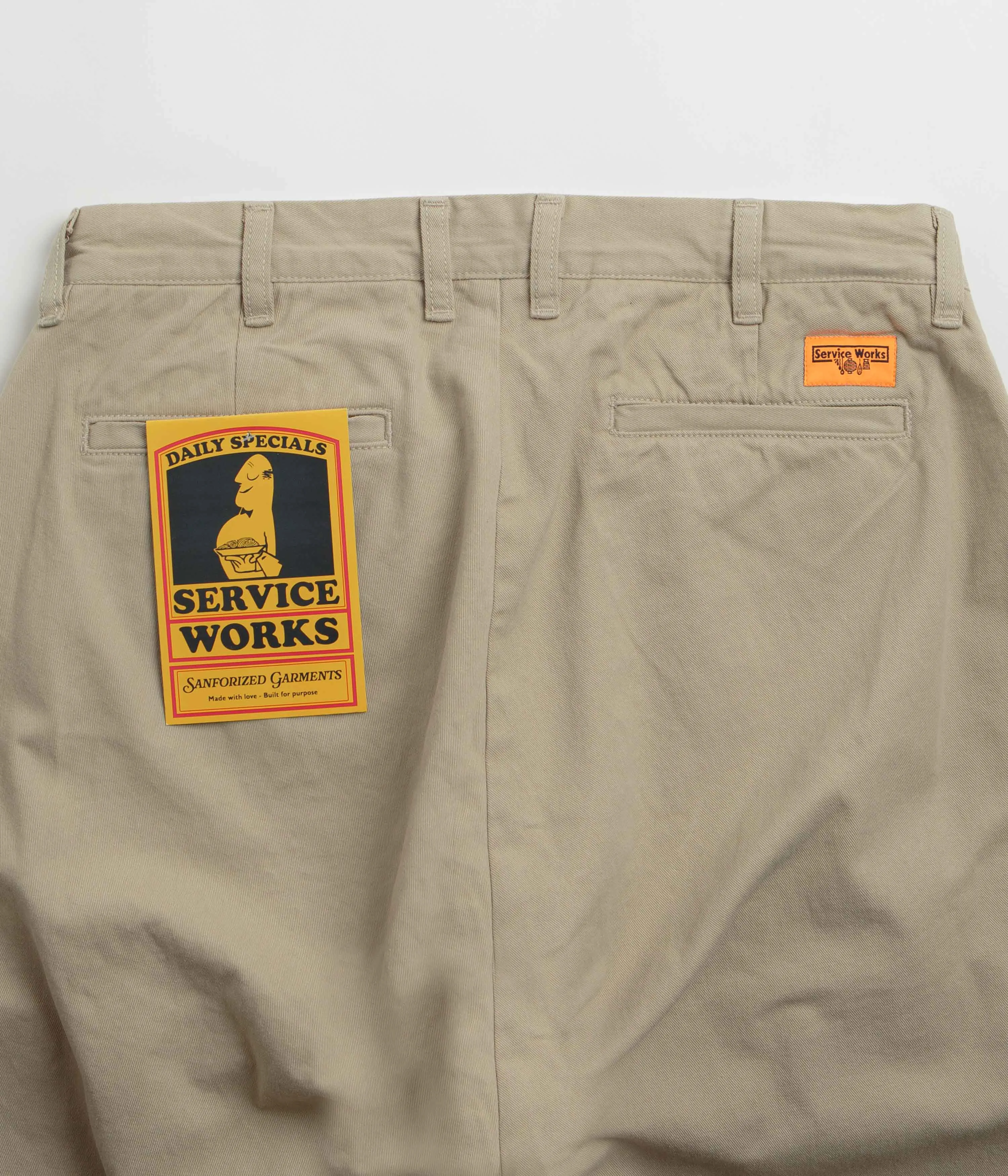Service Works Drill Part Timer Pants - Khaki