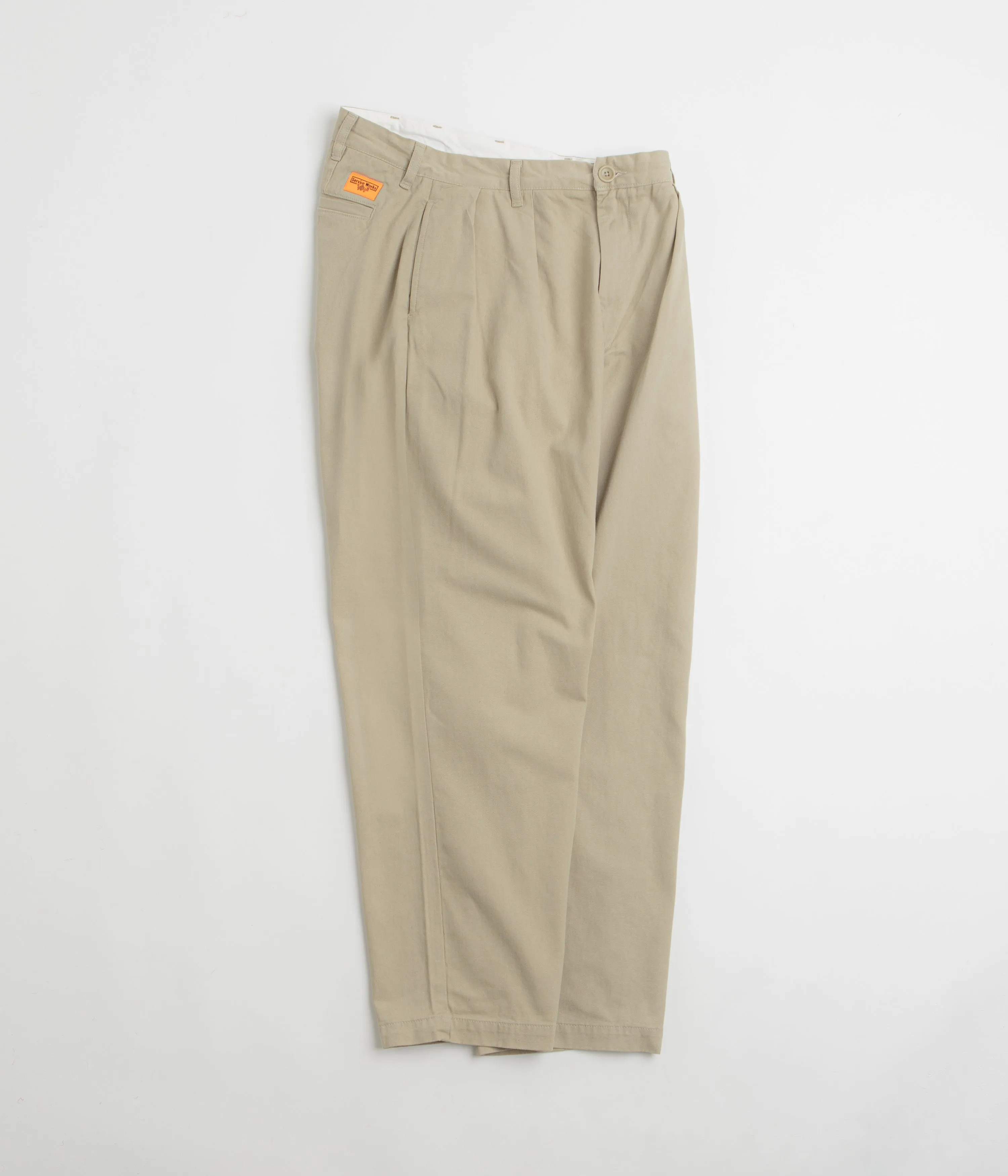 Service Works Drill Part Timer Pants - Khaki