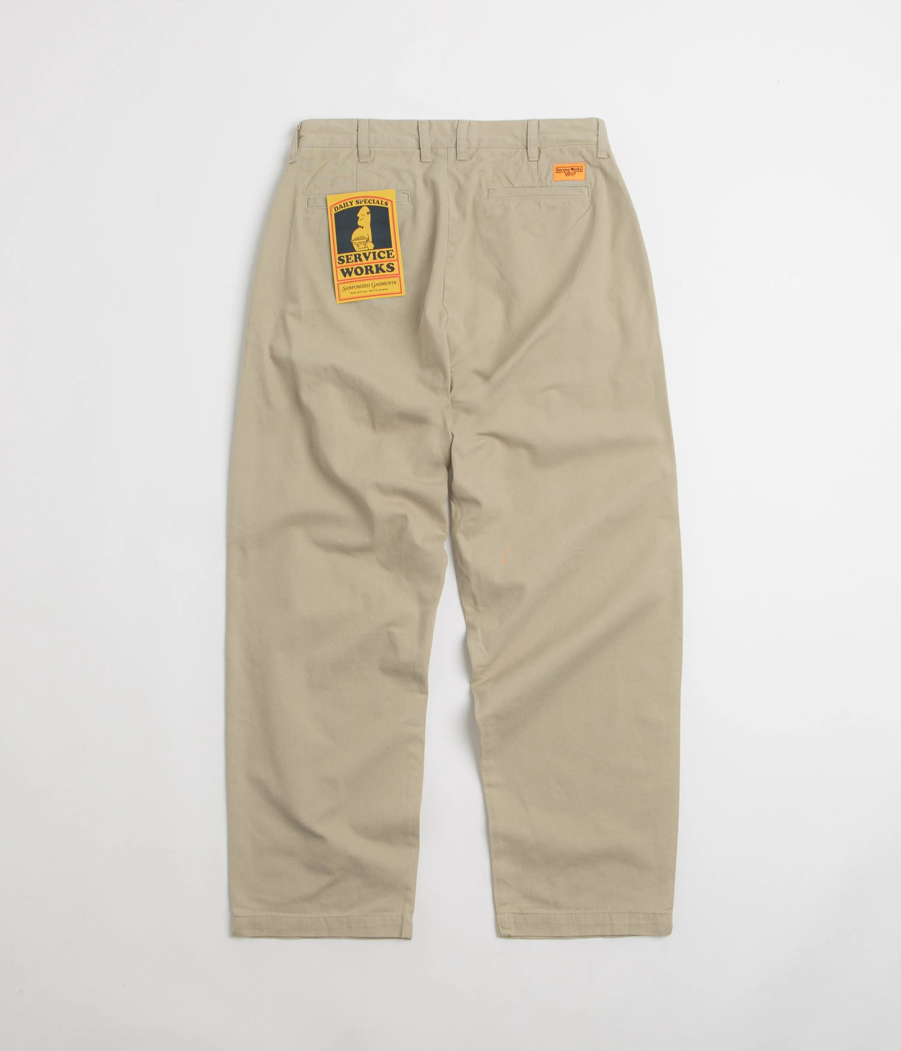 Service Works Drill Part Timer Pants - Khaki