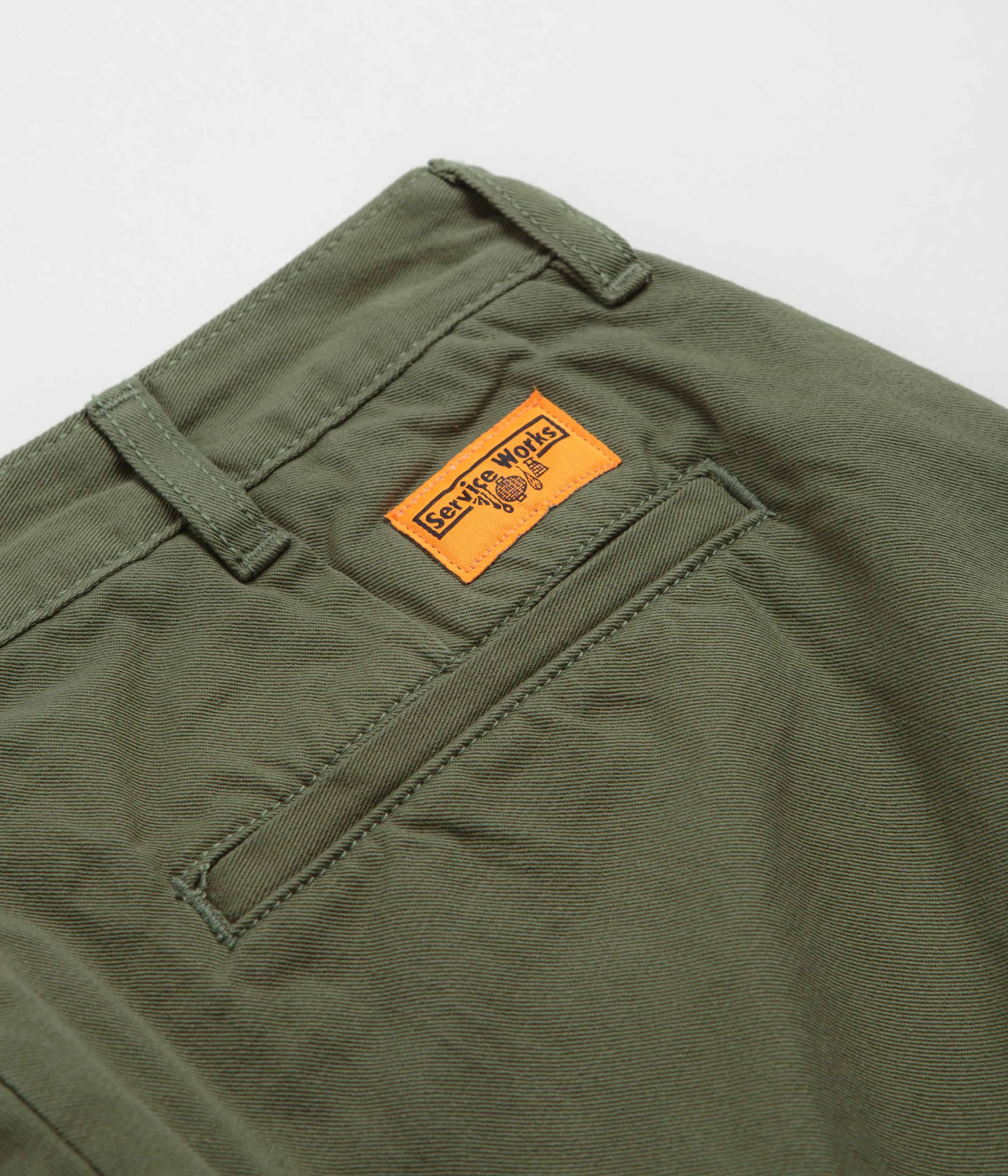 Service Works Drill Part Timer Pants - Olive