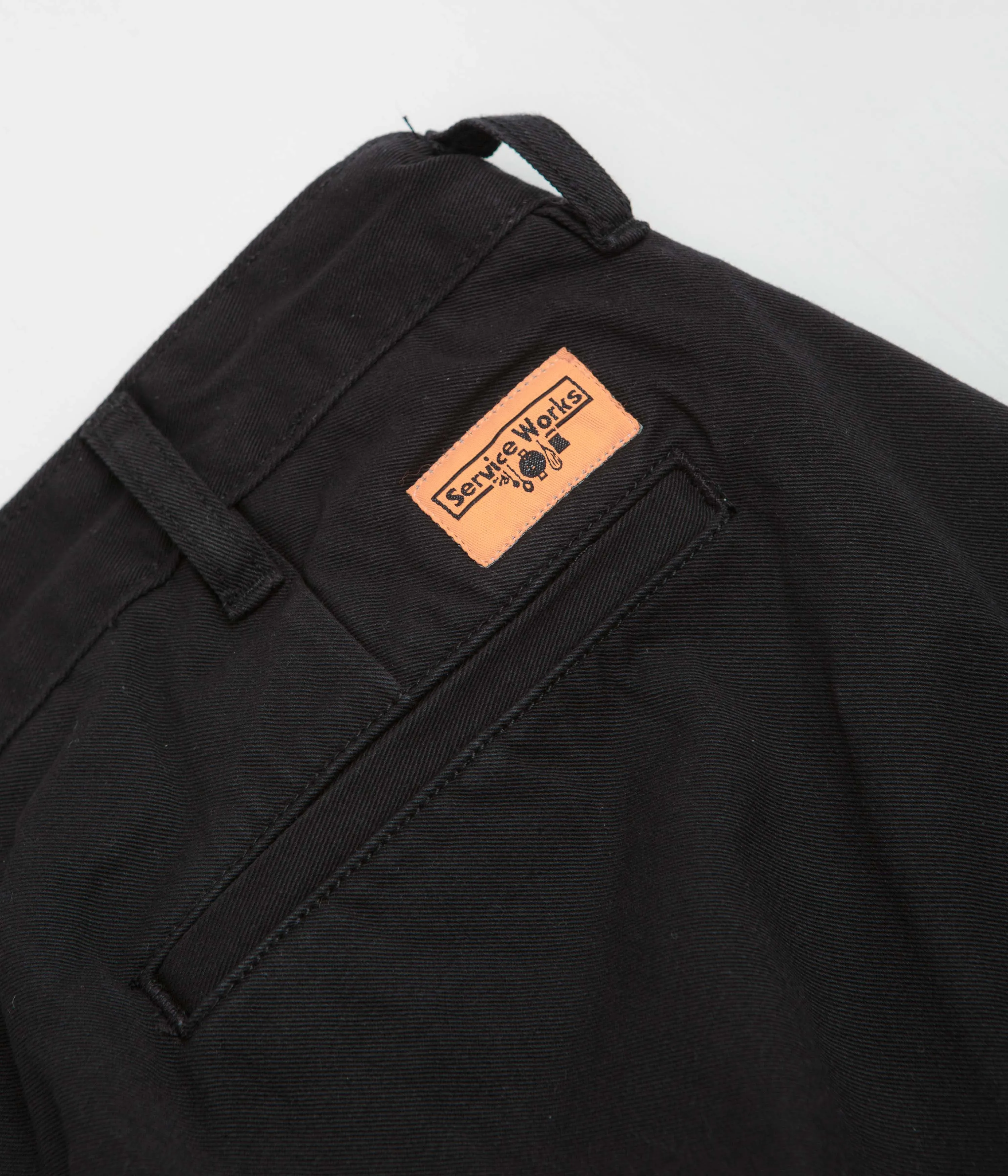 Service Works Drill Part Timer Shorts - Black