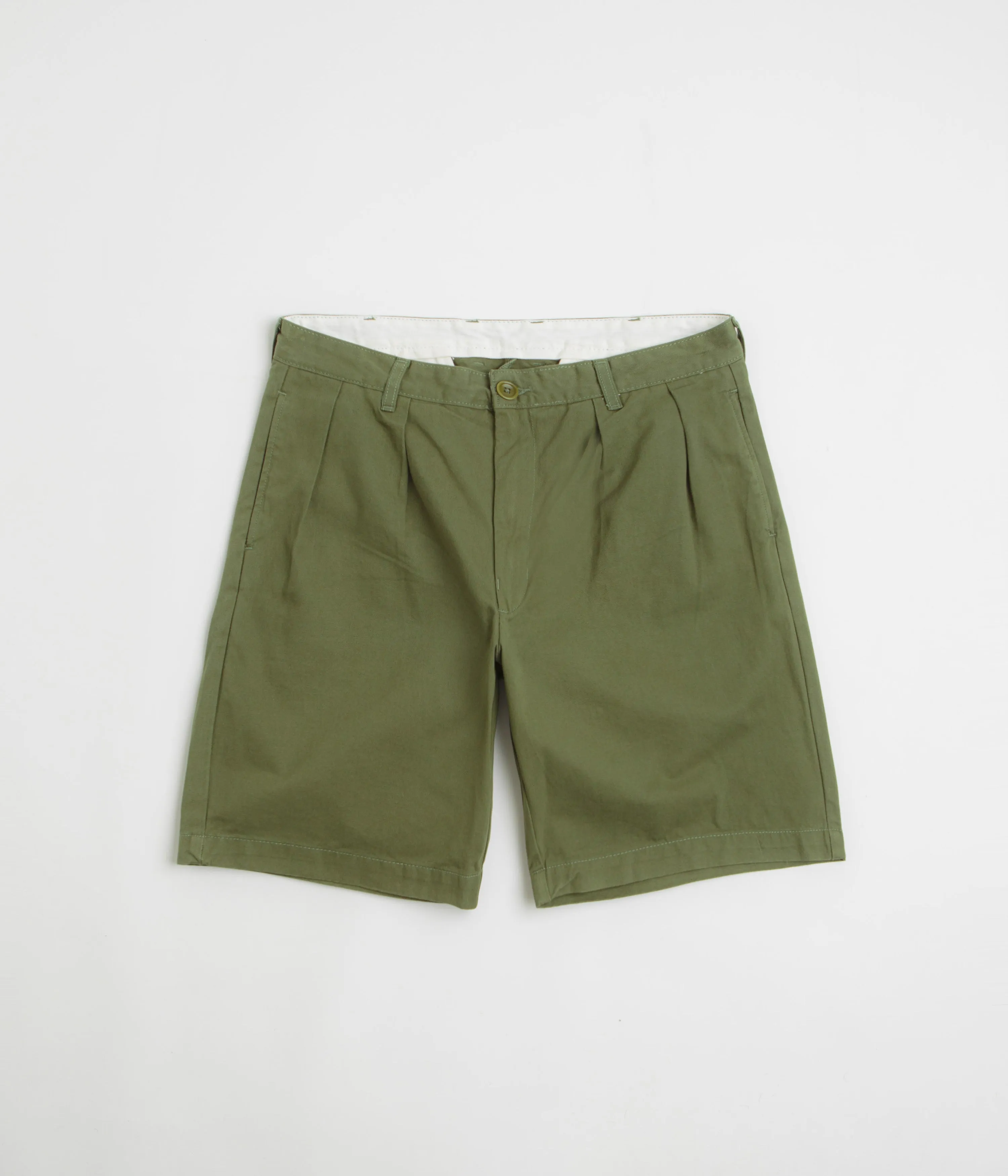 Service Works Drill Part Timer Shorts - Olive