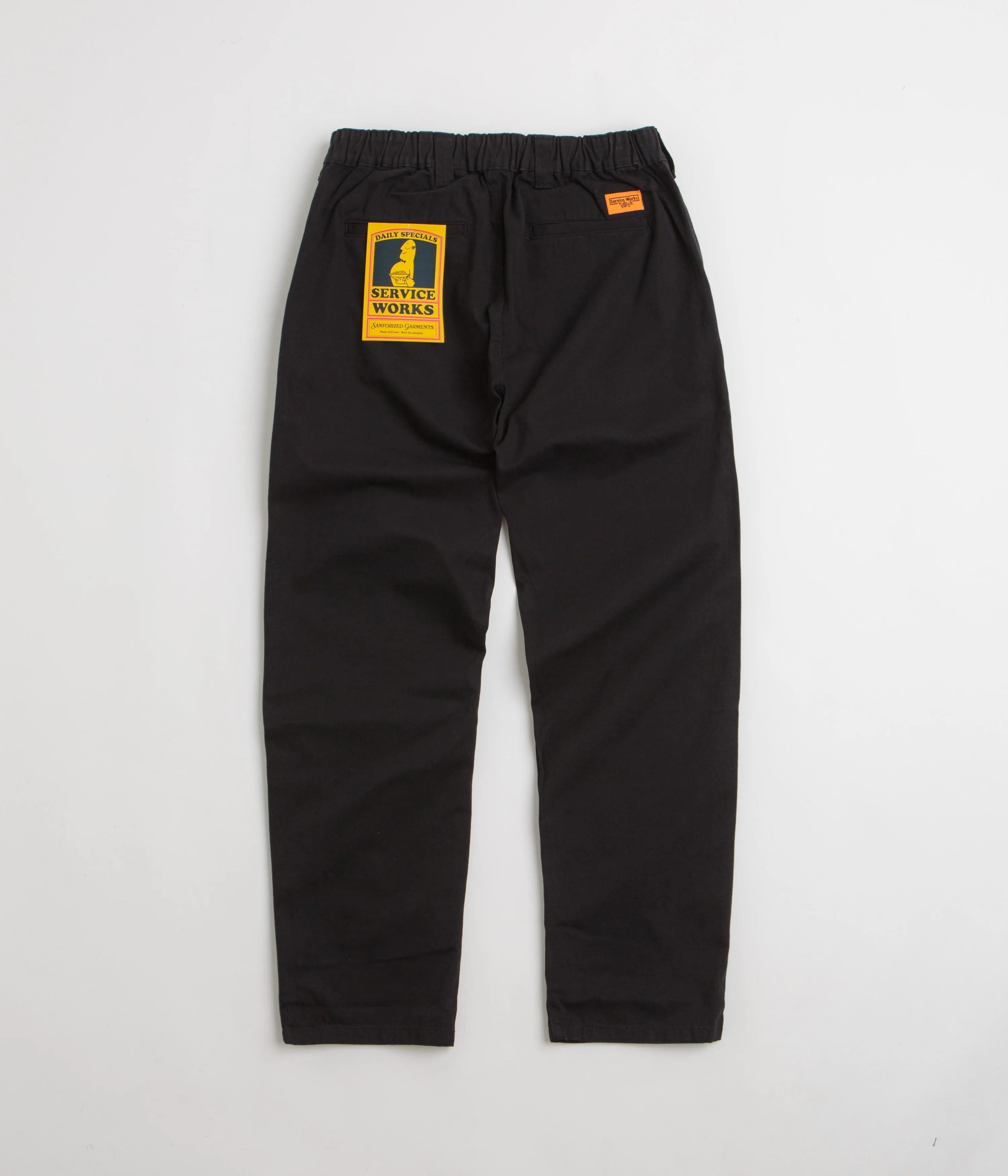 Service Works Drill Waiter Pants - Black