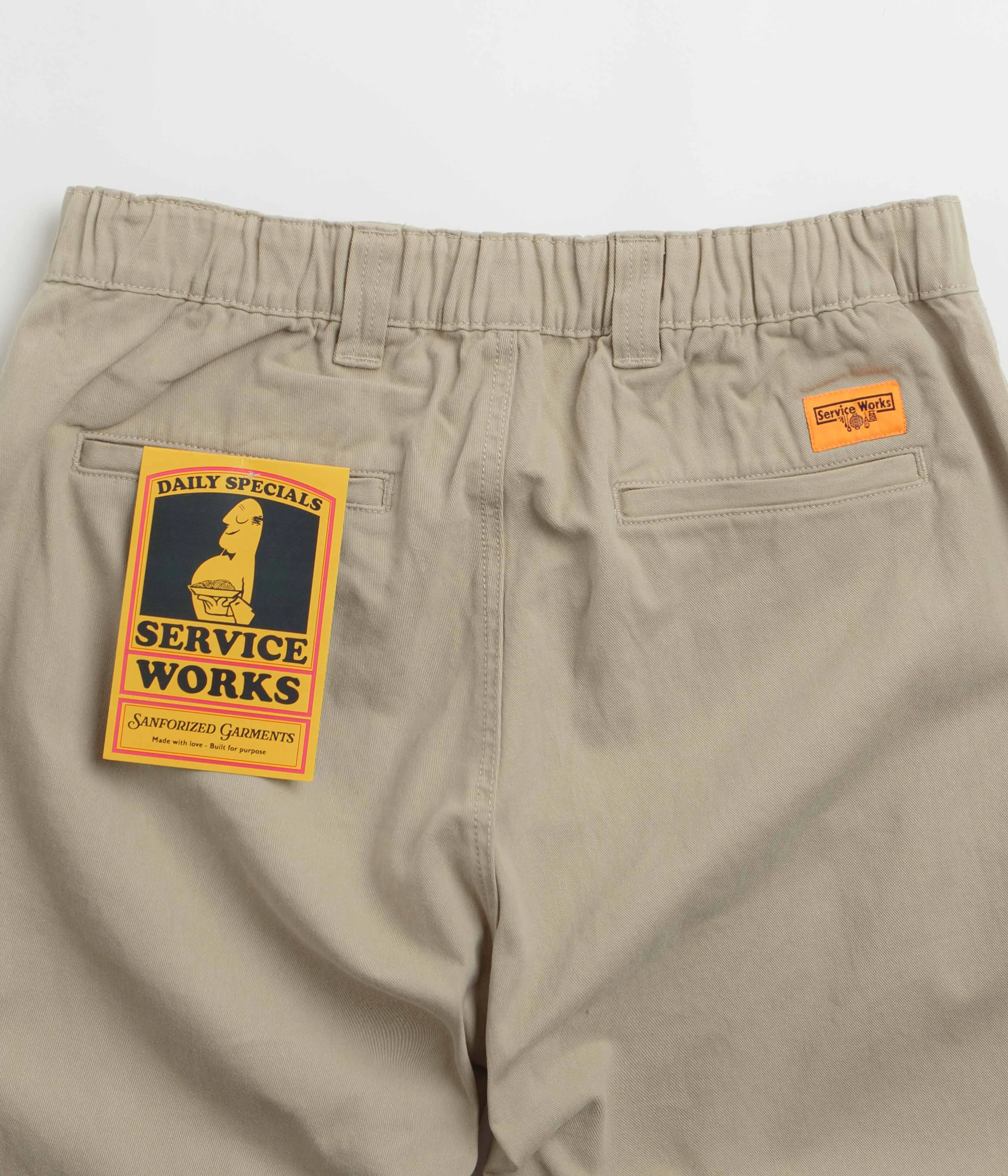 Service Works Drill Waiter Pants - Khaki