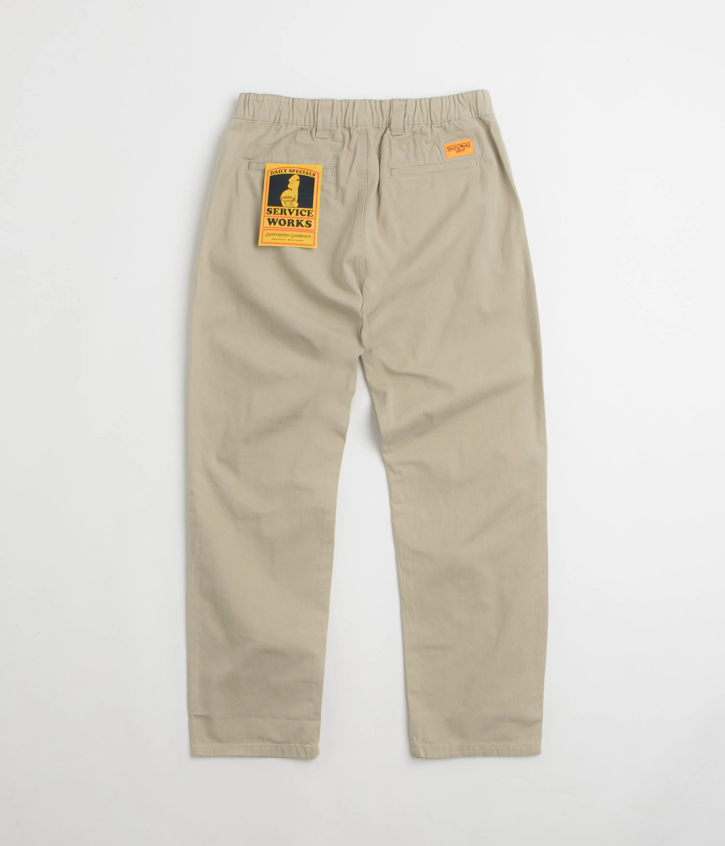Service Works Drill Waiter Pants - Khaki