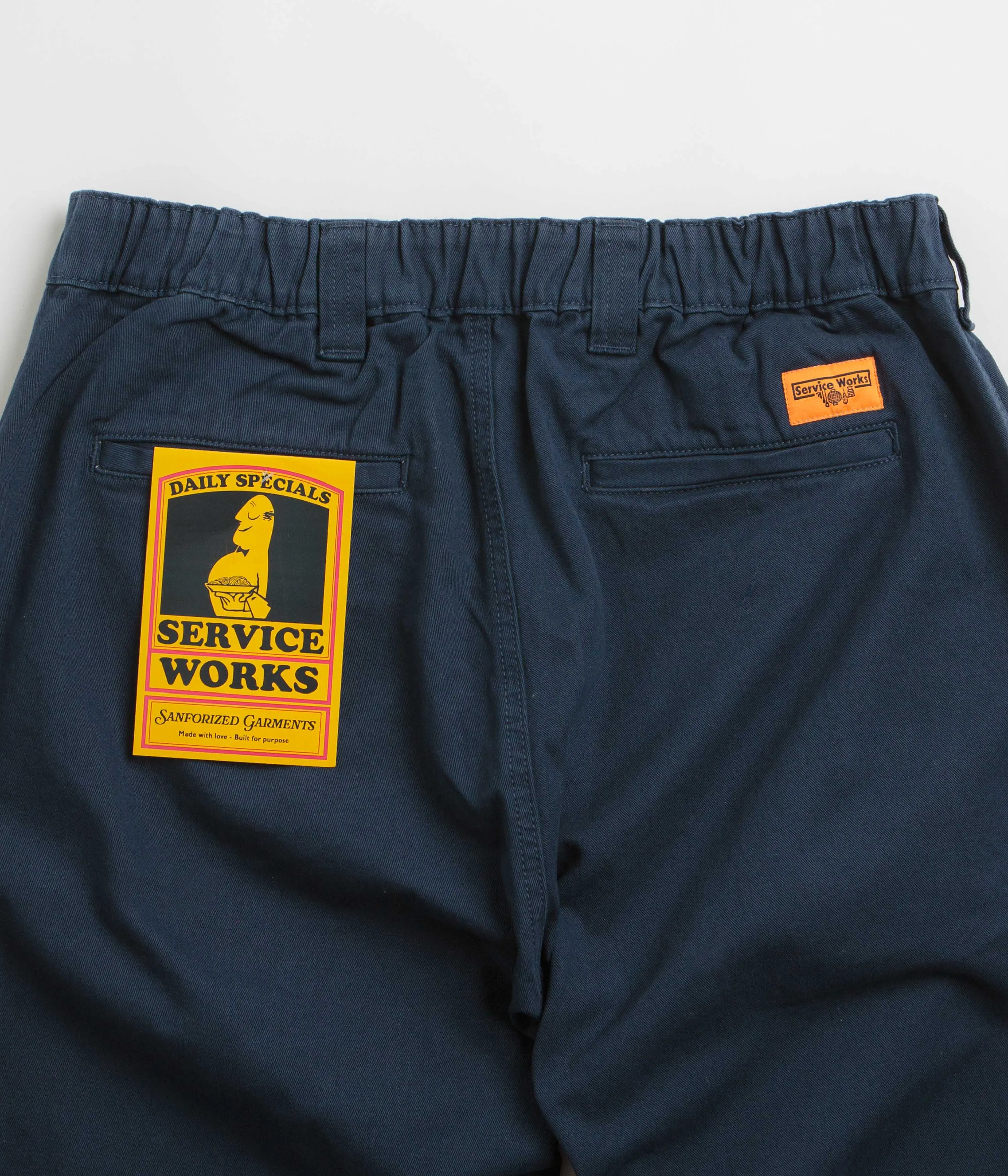 Service Works Drill Waiter Pants - Navy