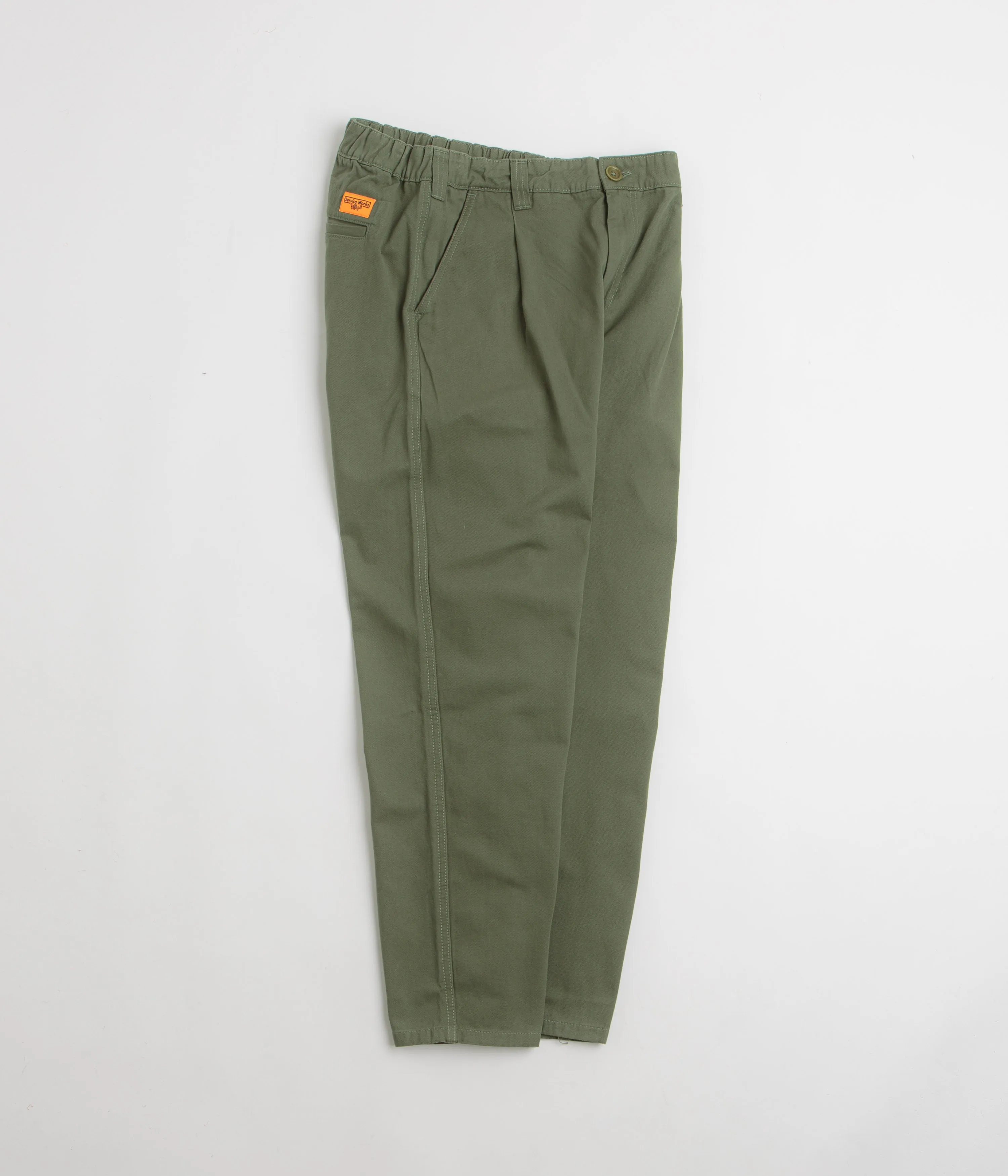 Service Works Drill Waiter Pants - Olive