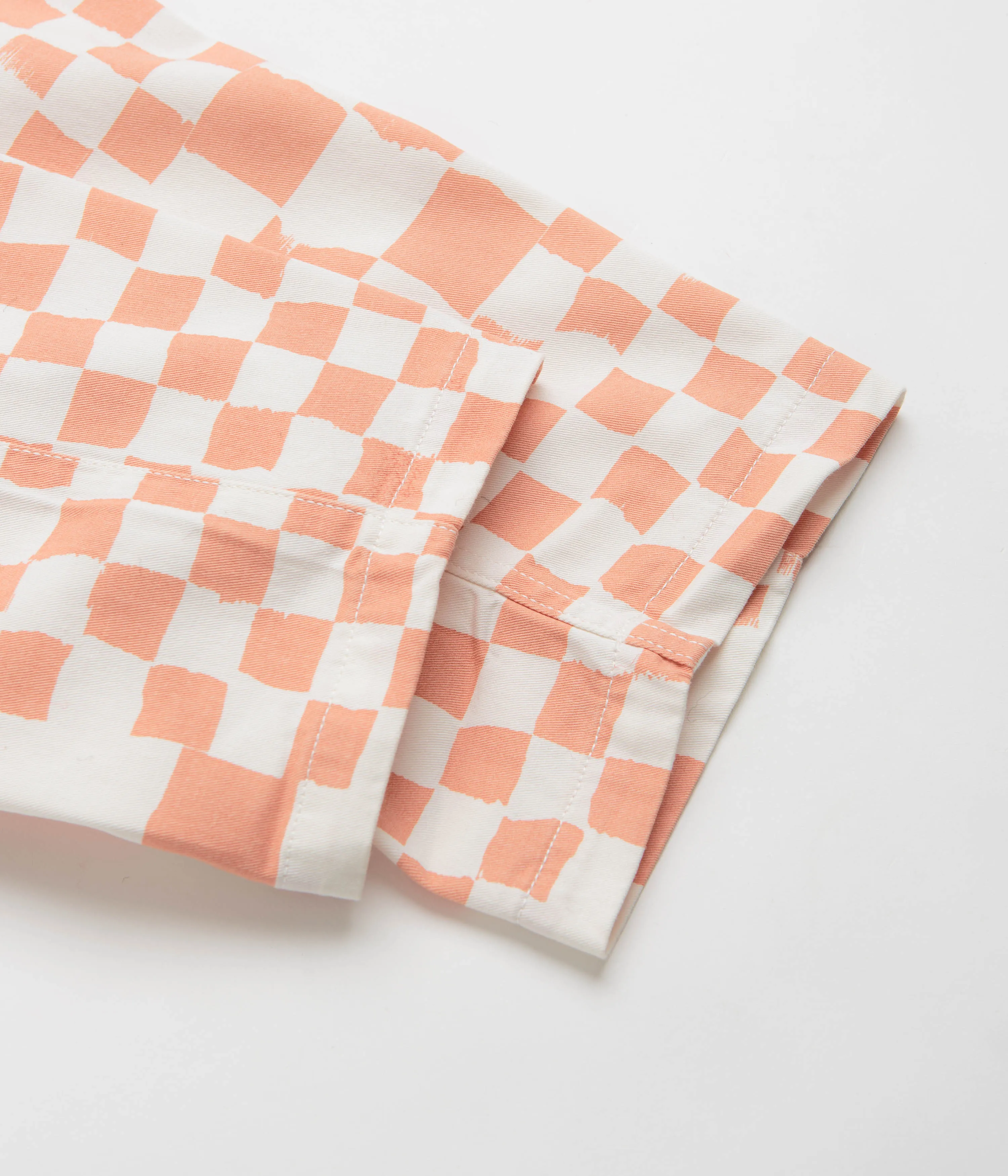 Service Works Printed Chef Pants - Salmon Checker