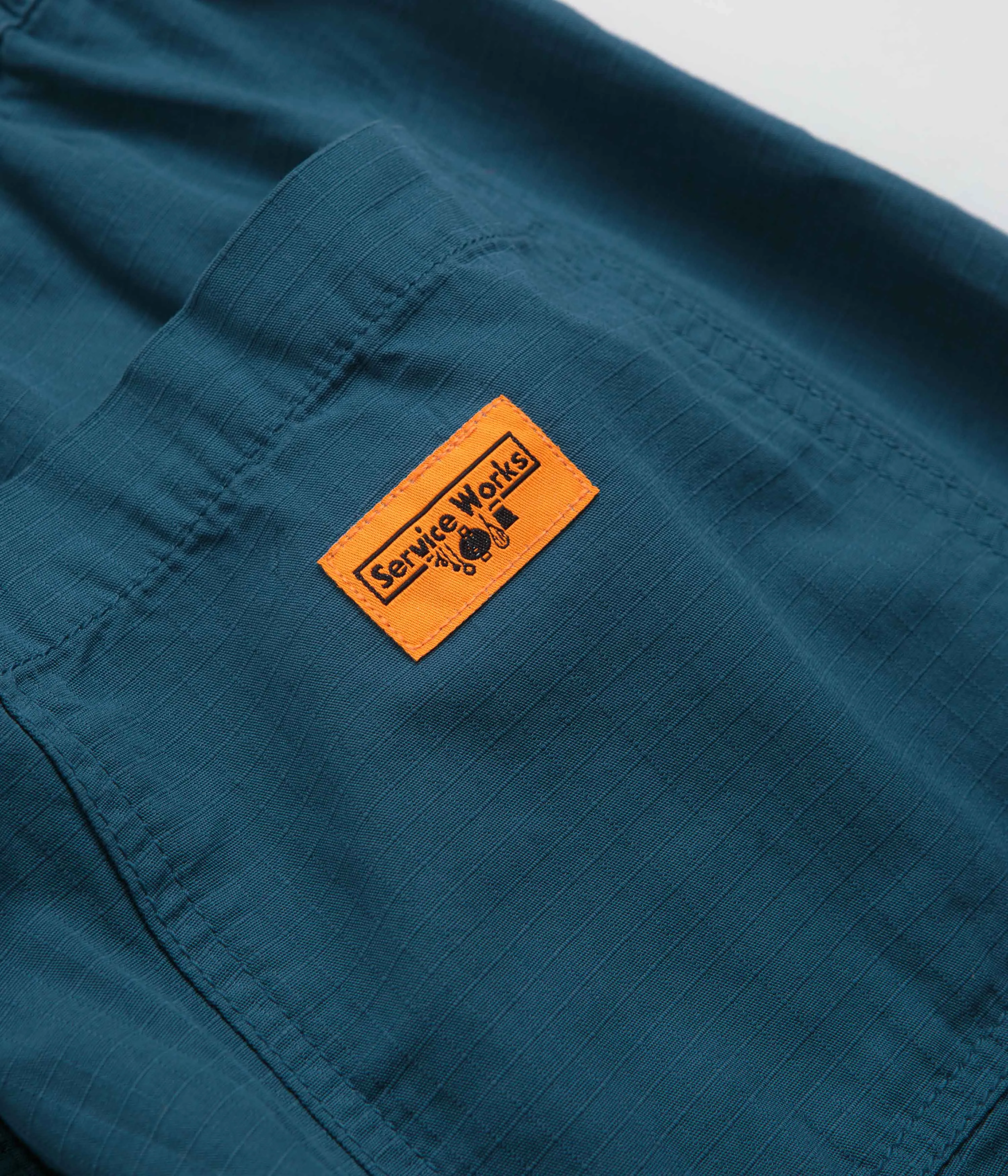 Service Works Ripstop Chef Pants - Ocean