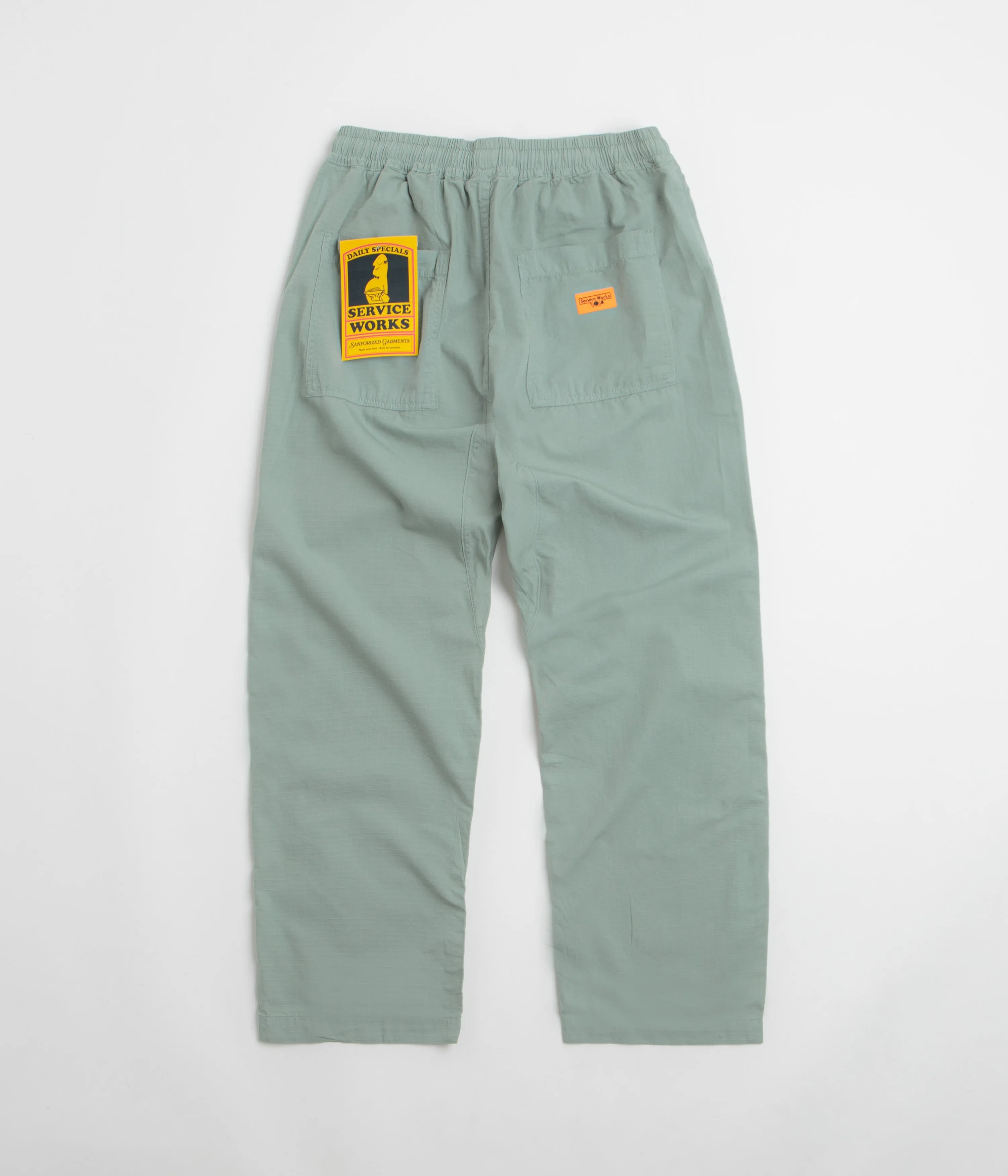 Service Works Ripstop Chef Pants - Sage