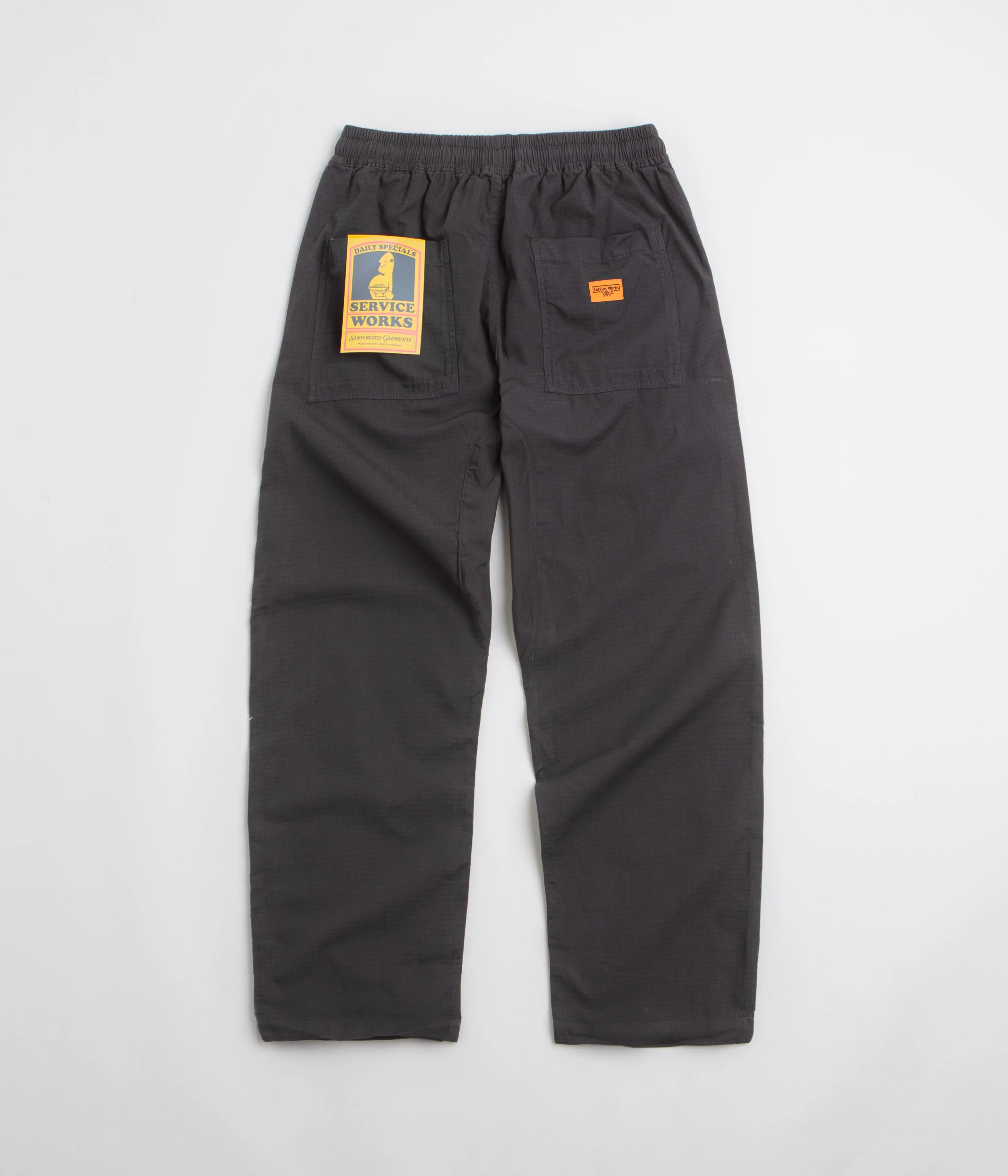 Service Works Ripstop Chef Pants - Washed Black