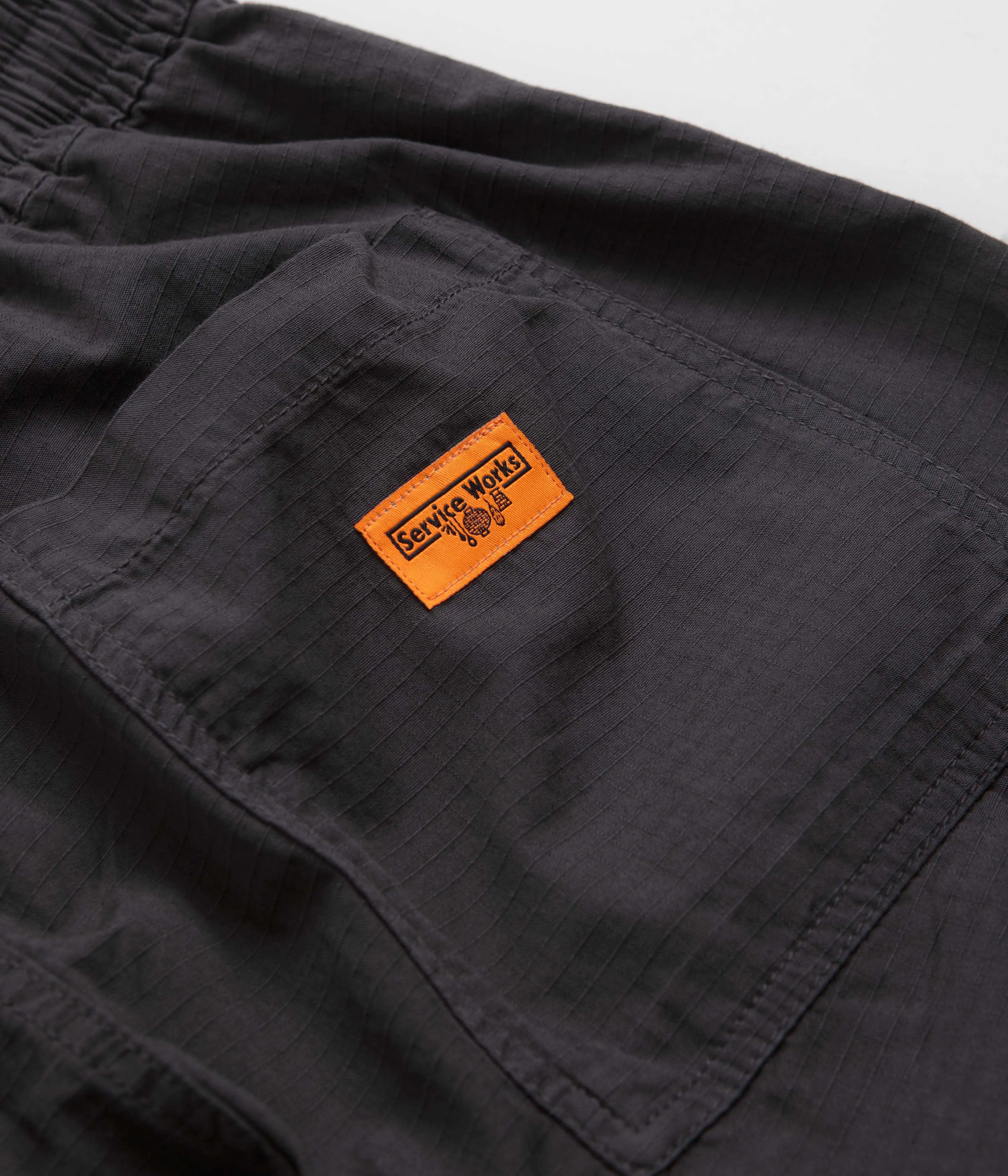 Service Works Ripstop Chef Pants - Washed Black
