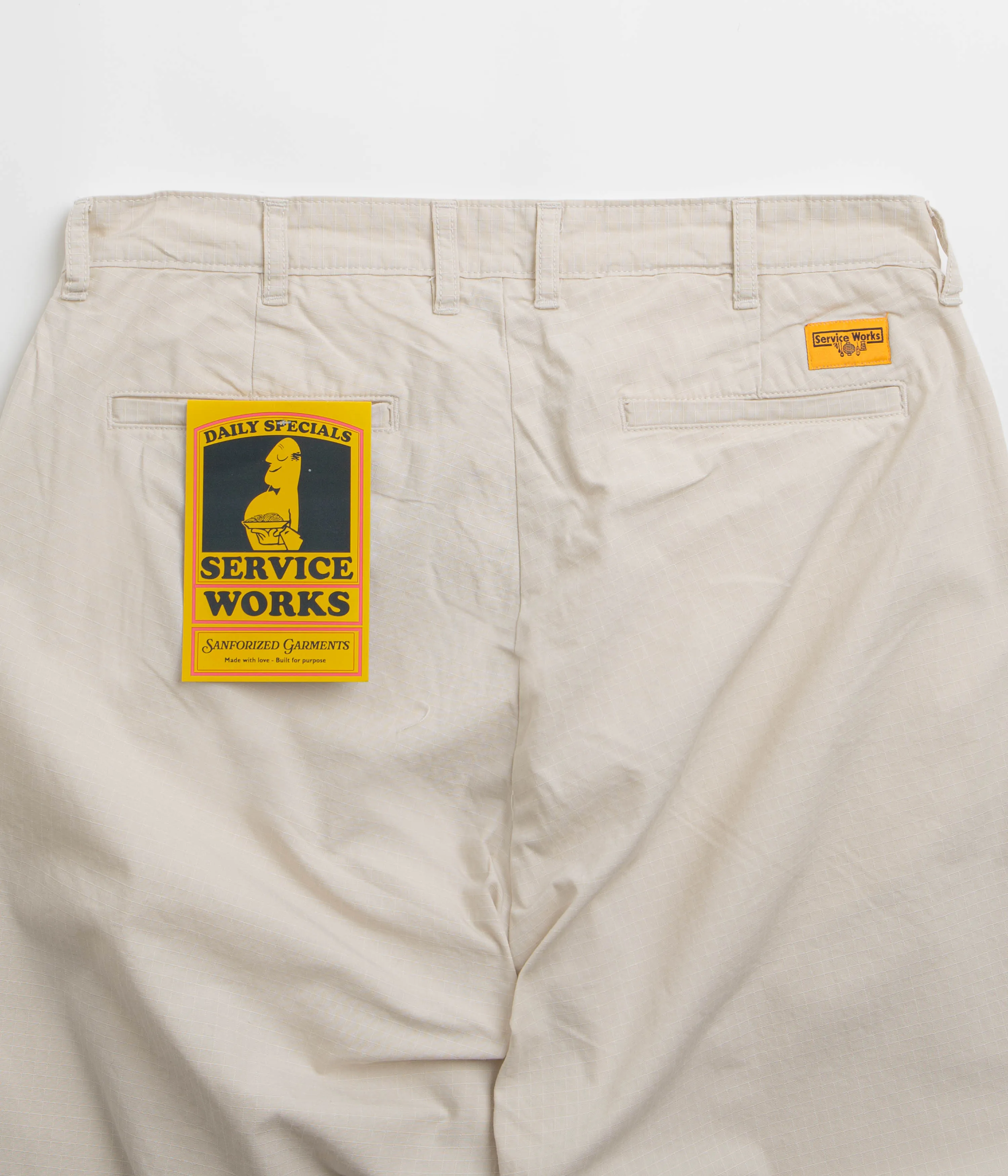 Service Works Ripstop Part Timer Pants - Bone