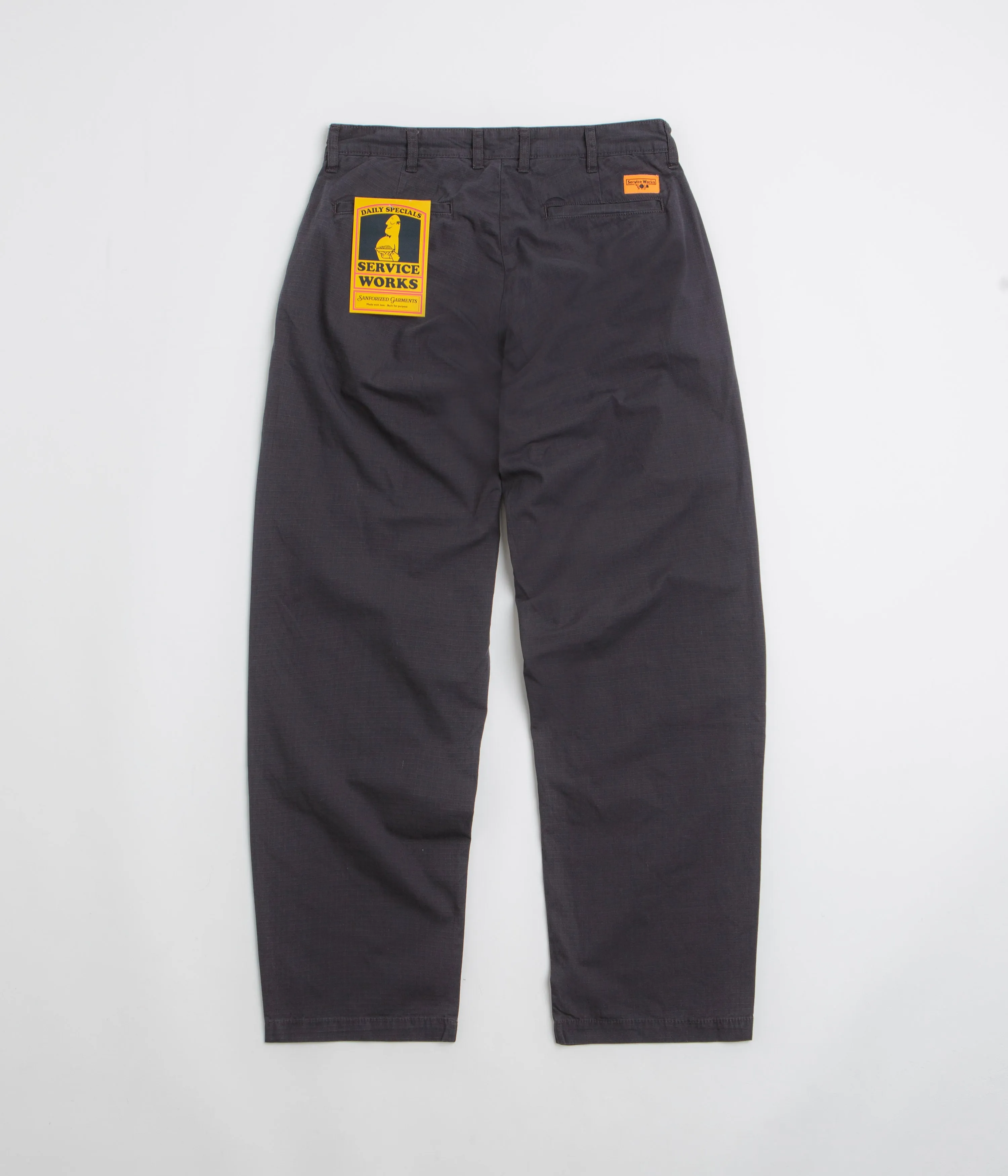 Service Works Ripstop Part Timer Pants - Washed Black