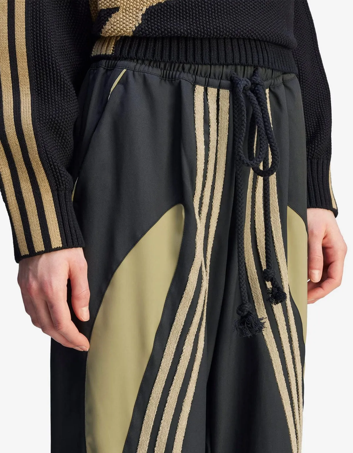 SFTM x Adidas 005 Black Spring Woven Joggers