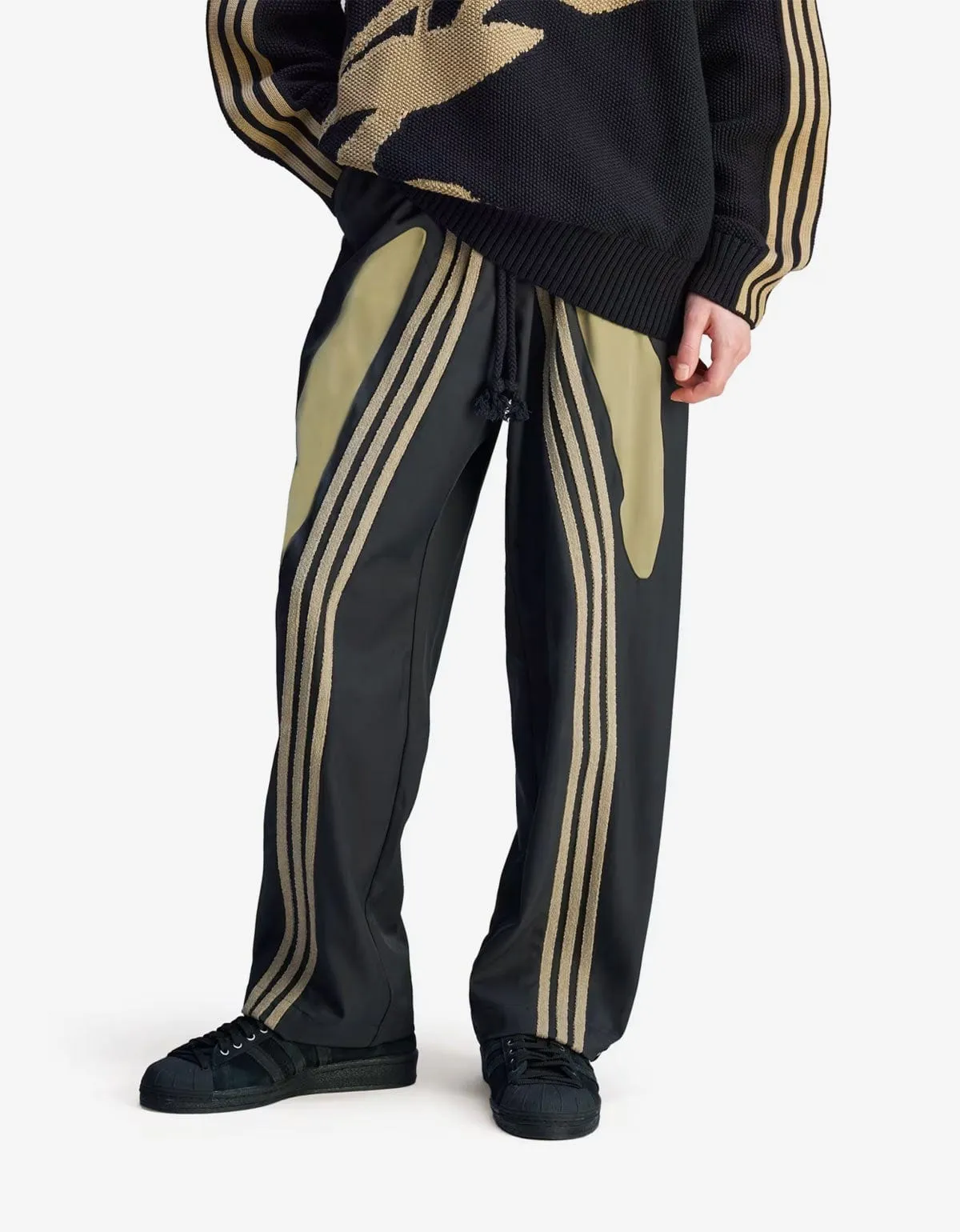 SFTM x Adidas 005 Black Spring Woven Joggers