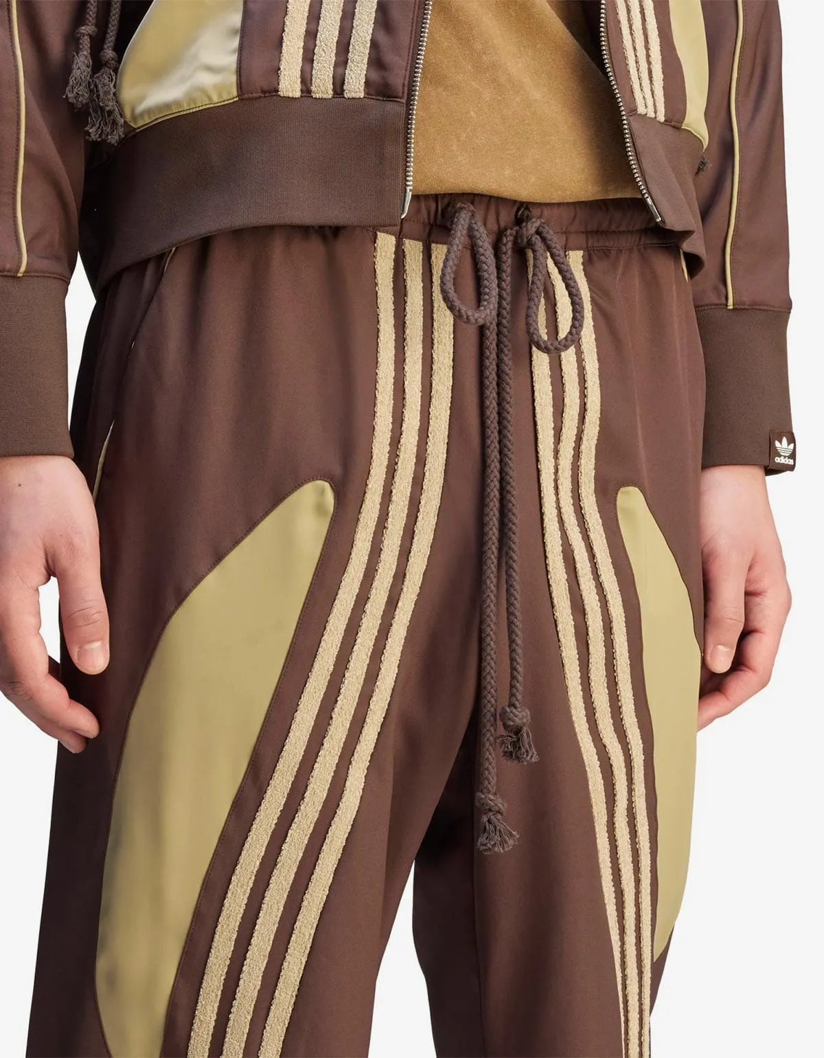 SFTM x Adidas 005 Brown Spring Woven Joggers