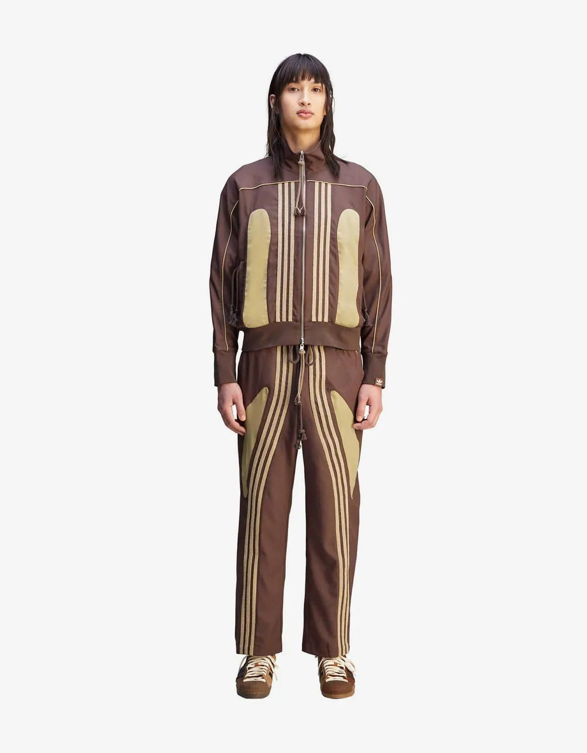 SFTM x Adidas 005 Brown Spring Woven Joggers