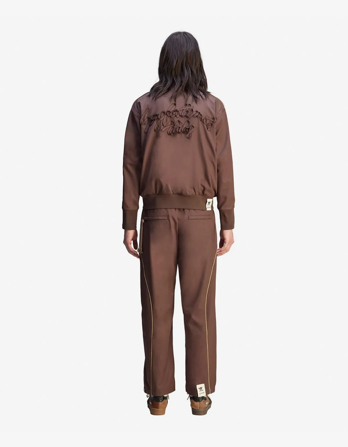 SFTM x Adidas 005 Brown Spring Woven Joggers