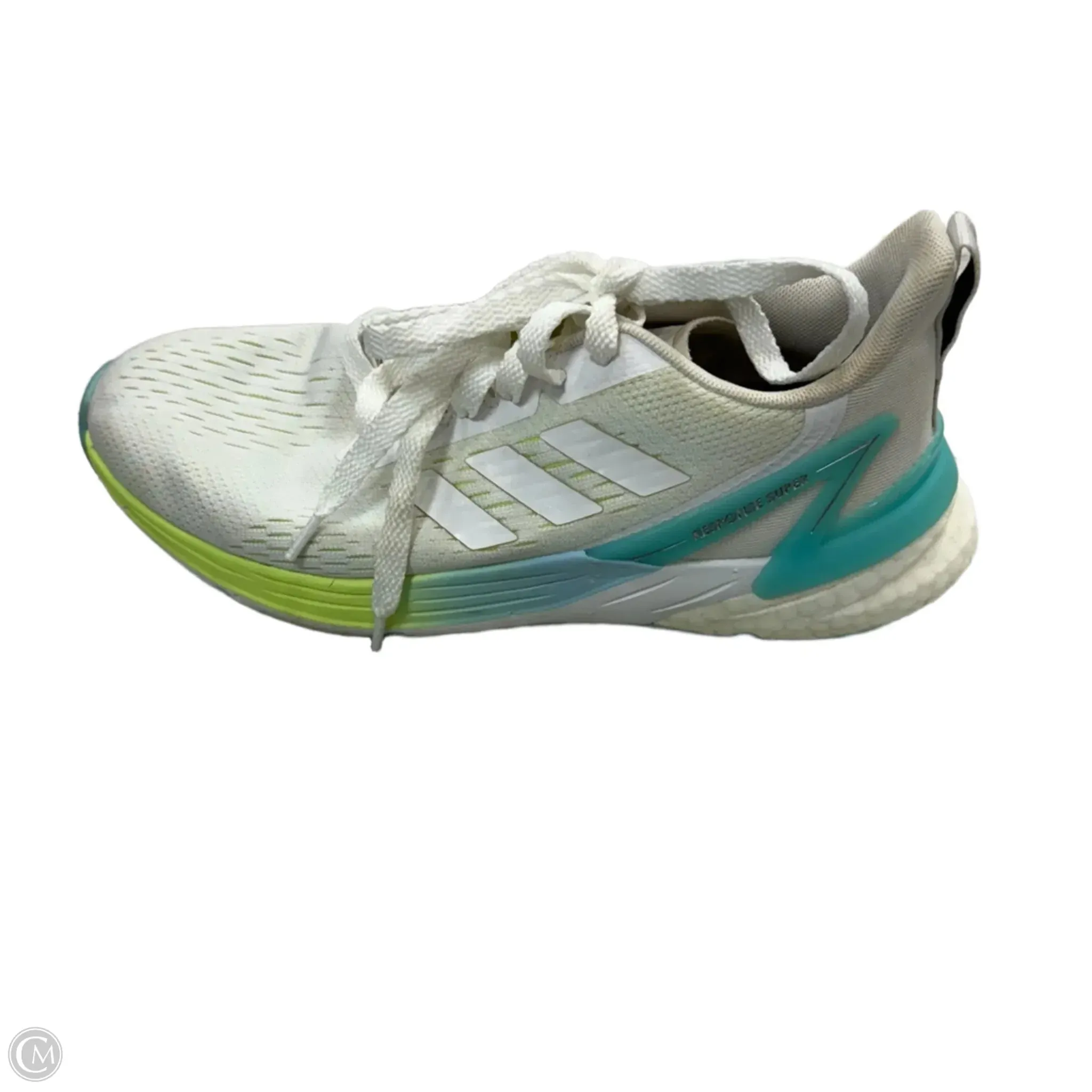 Shoes Athletic By Adidas In White, Size: 6.5