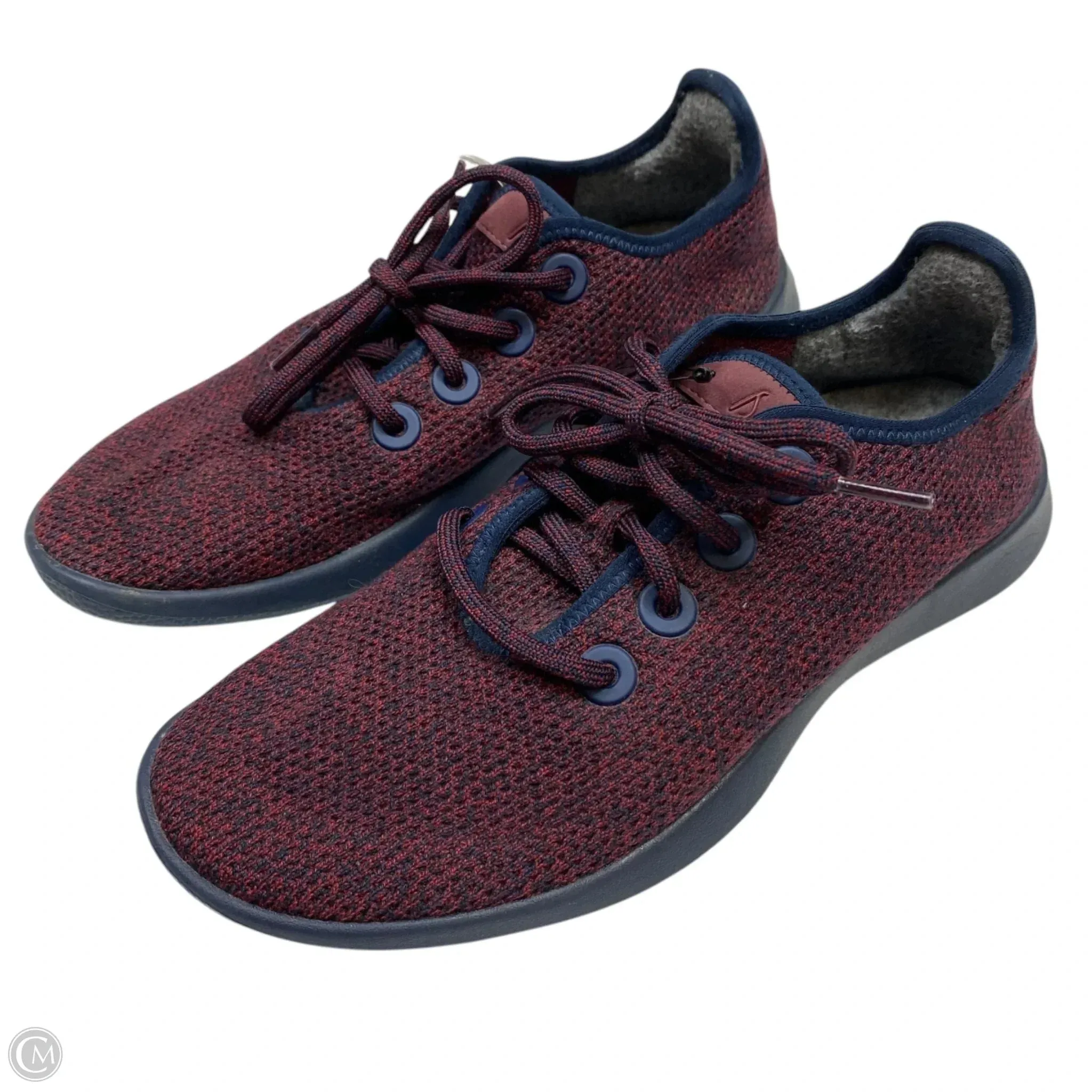 Shoes Athletic By Allbirds In Blue & Red, Size: 9