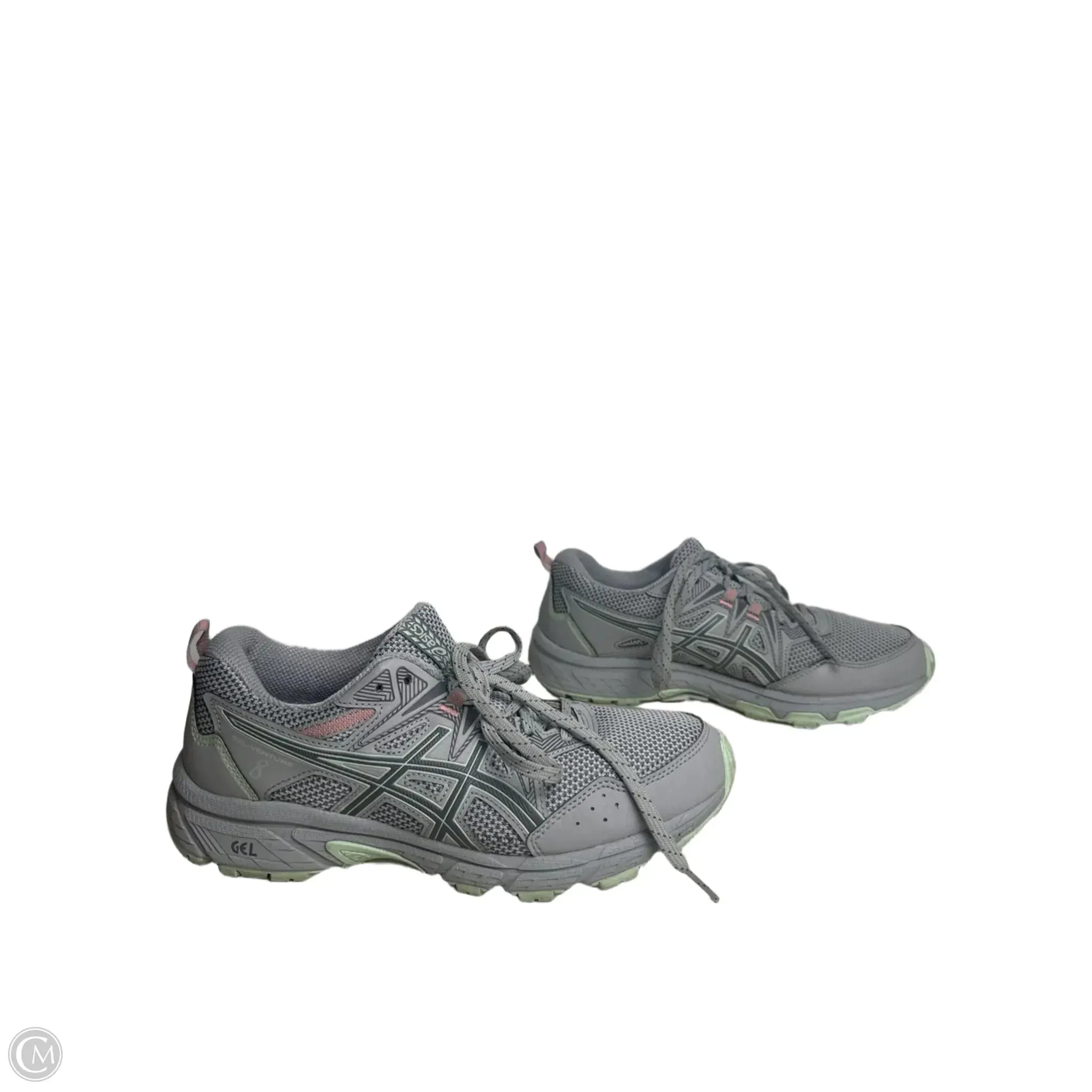 Shoes Athletic By Asics In Grey, Size: 7.5