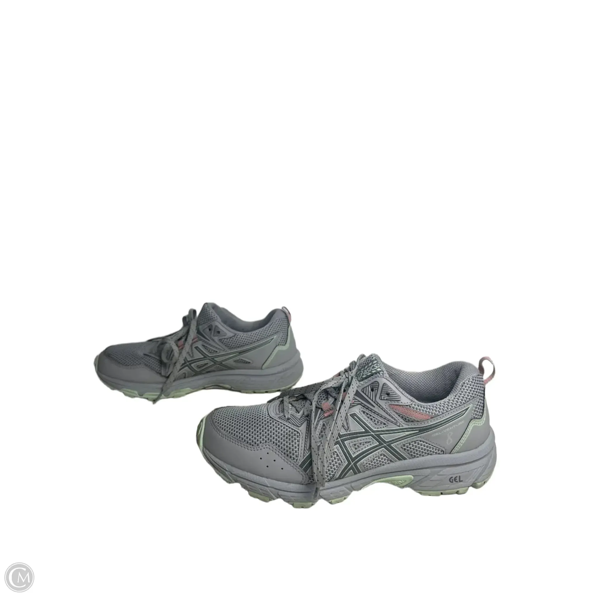 Shoes Athletic By Asics In Grey, Size: 7.5