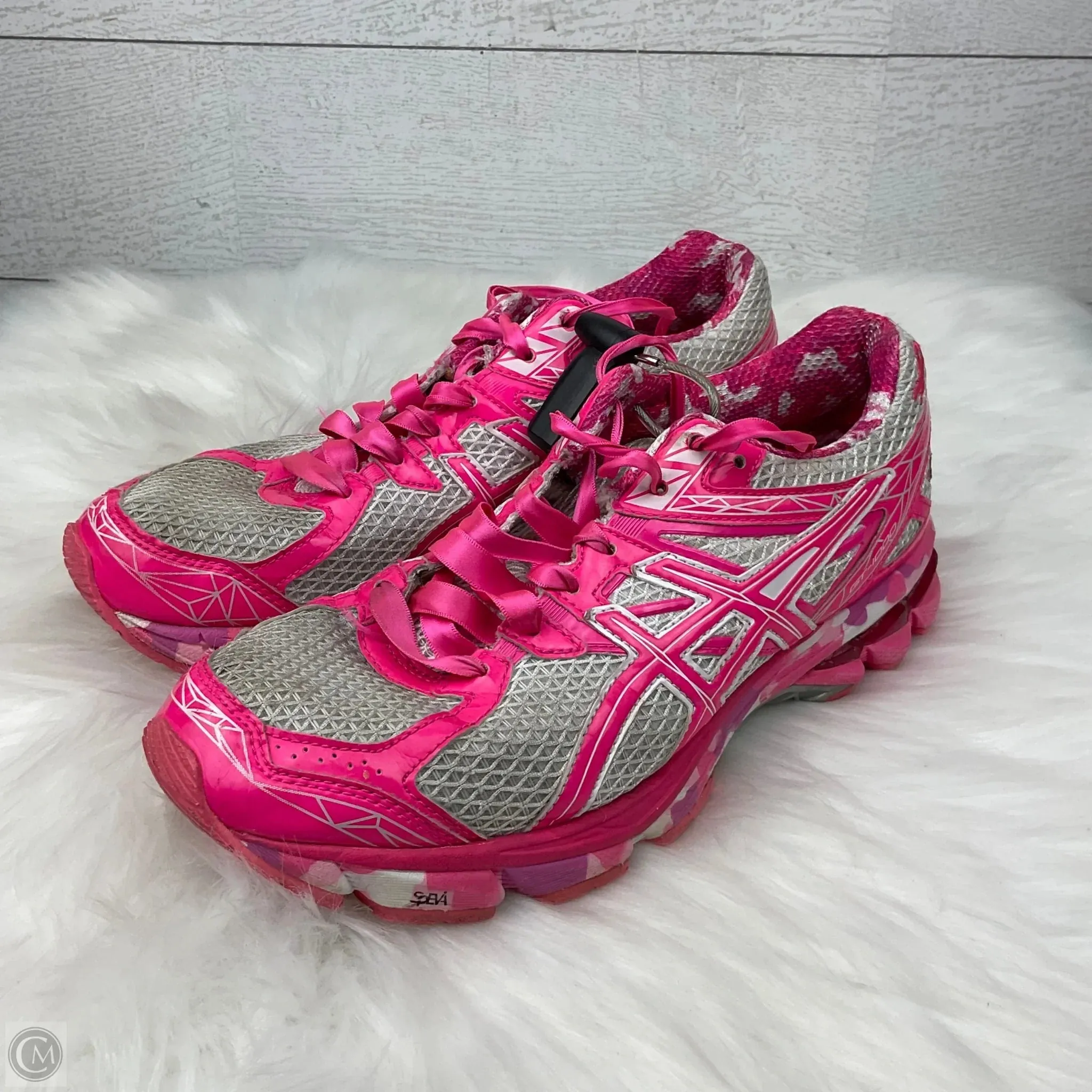 Shoes Athletic By Asics In Pink, Size: 7