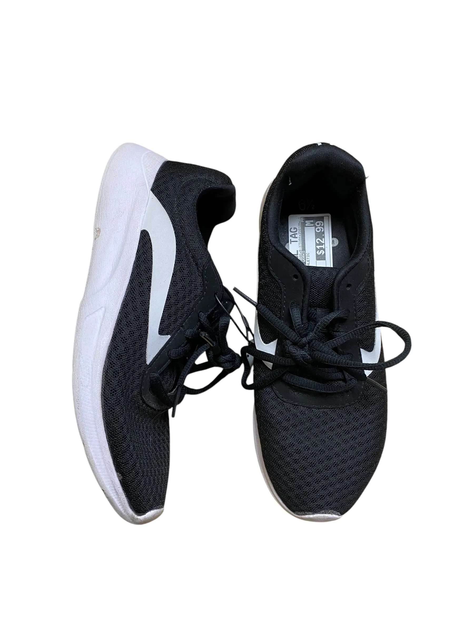 Shoes Athletic By Athletic Works In Black, Size: 6.5