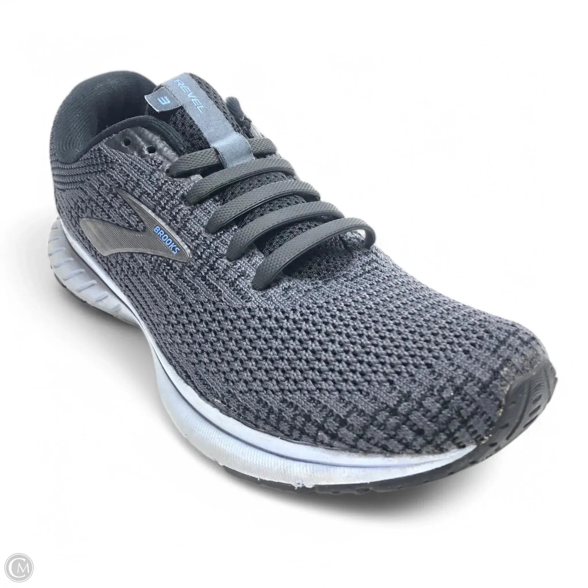 Shoes Athletic By Brooks In Grey, Size: 9