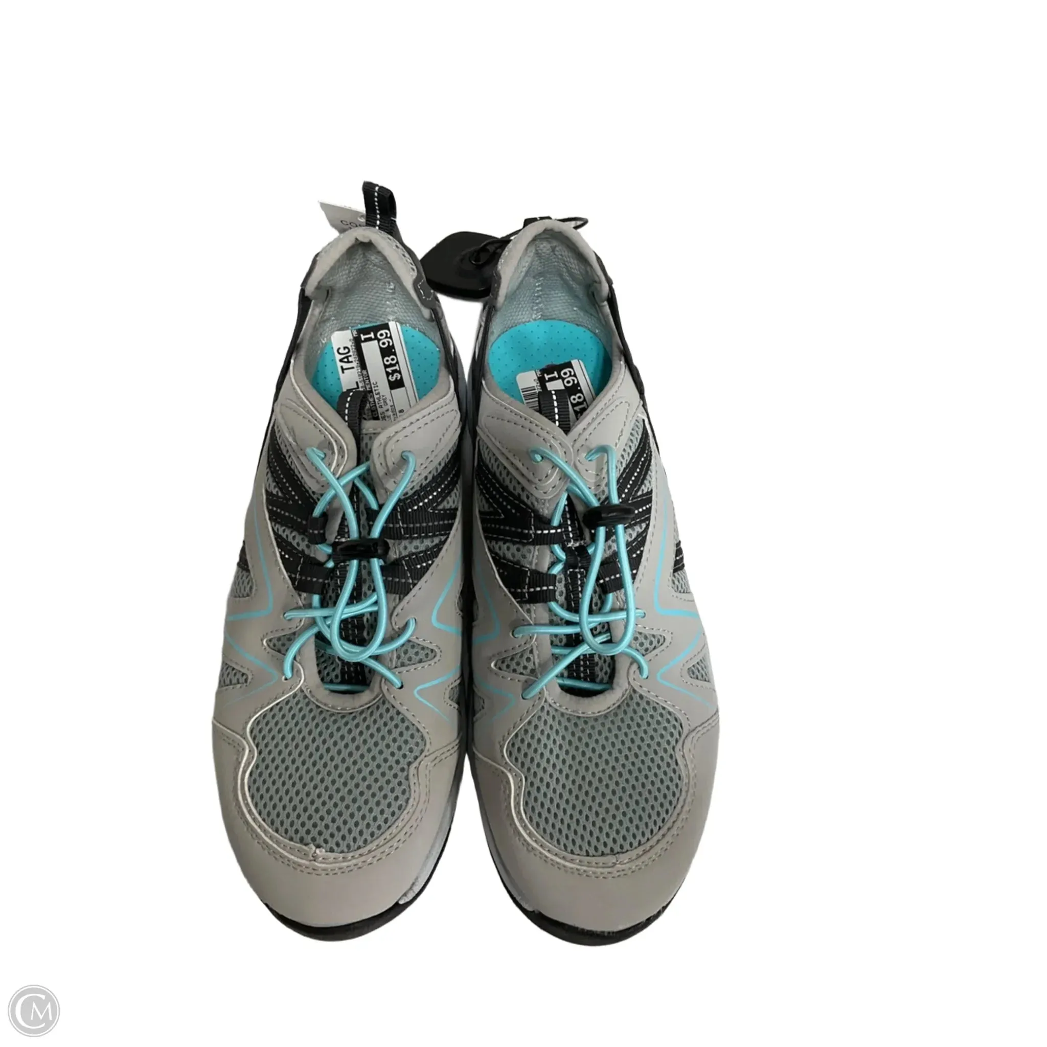Shoes Athletic By Clothes Mentor In Blue & Grey, Size: 8