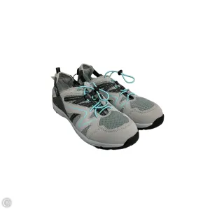 Shoes Athletic By Clothes Mentor In Blue & Grey, Size: 8