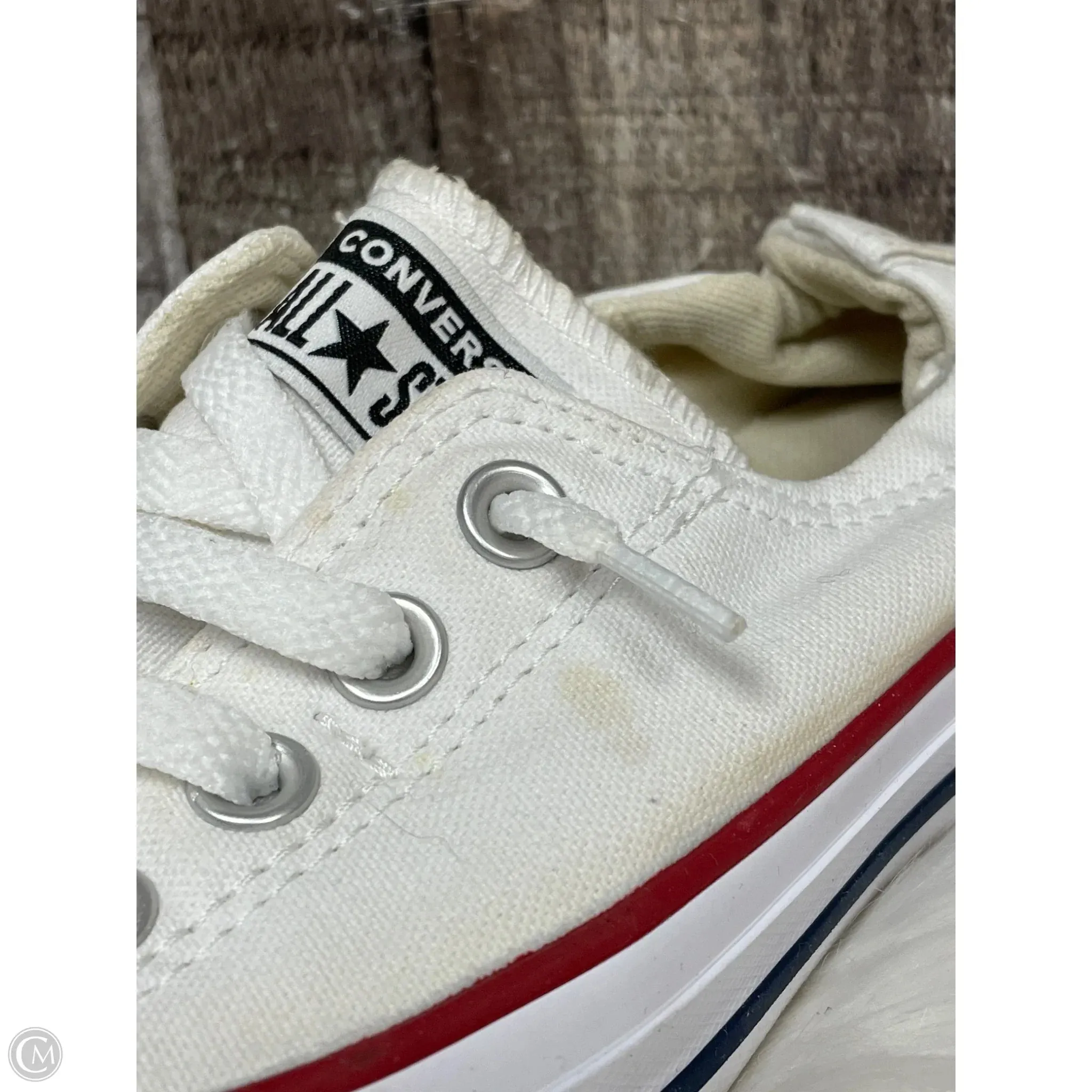 Shoes Athletic By Converse In White, Size: 7