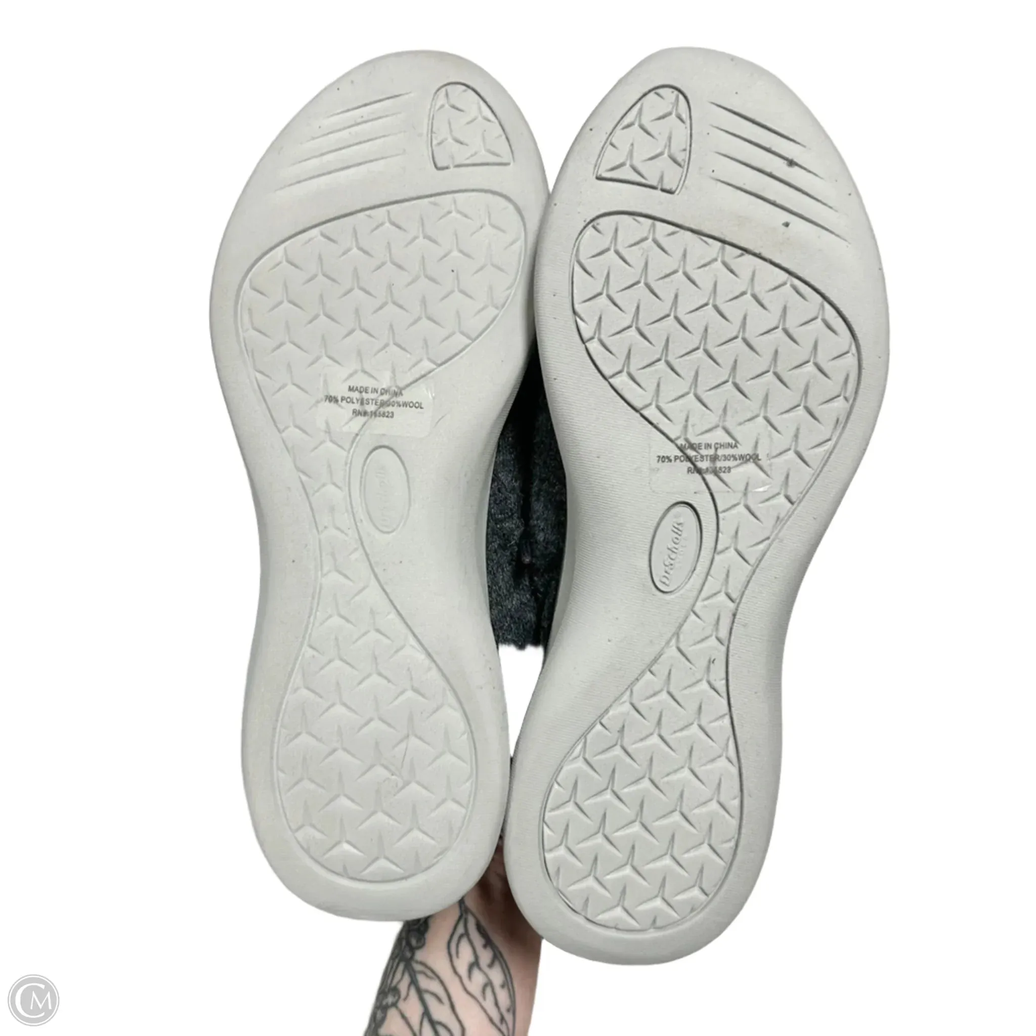 Shoes Athletic By Dr Scholls In Grey, Size: 8.5