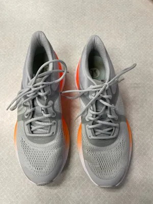 Shoes Athletic By Lululemon In Grey & Orange, Size: 8.5