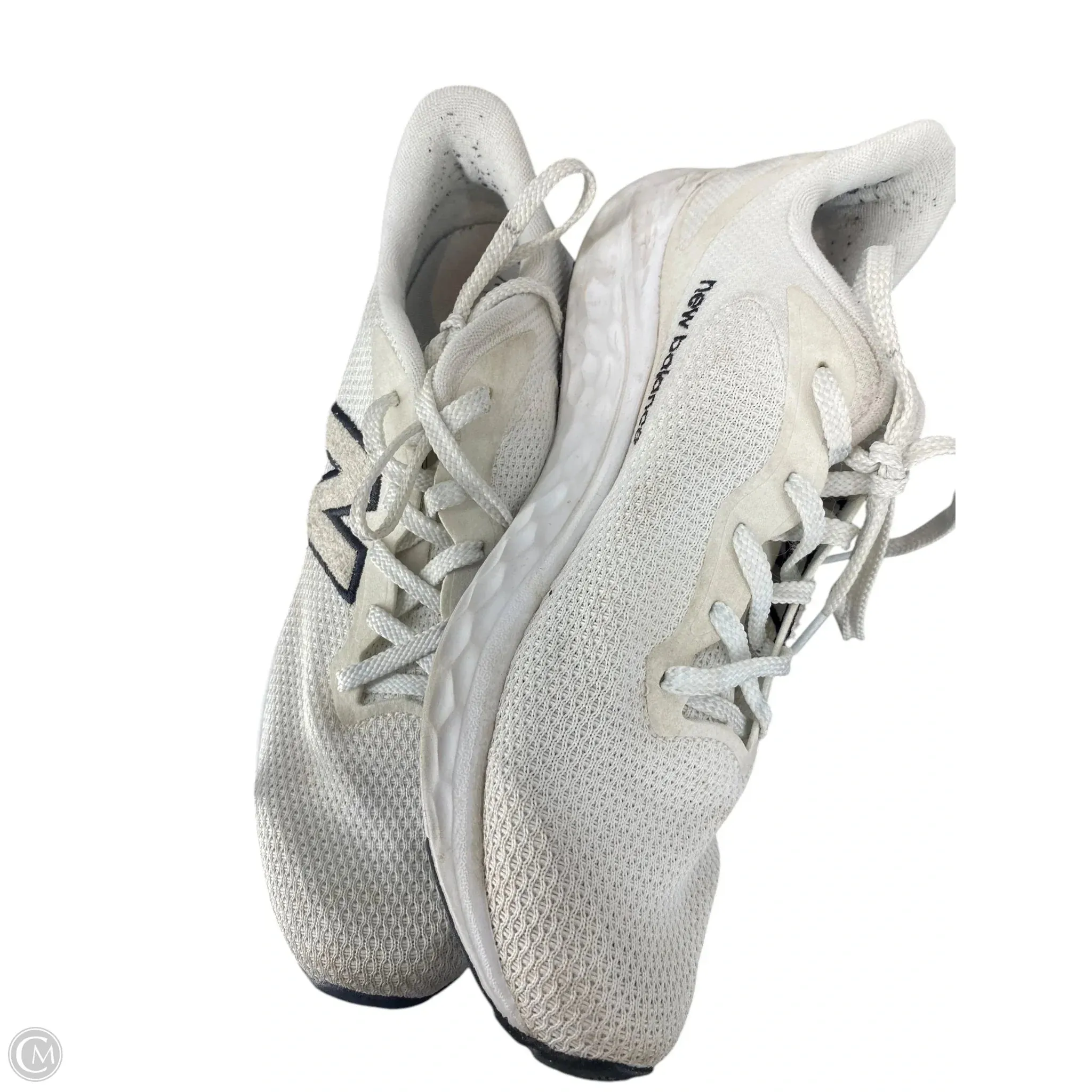 Shoes Athletic By New Balance In White, Size: 12.5