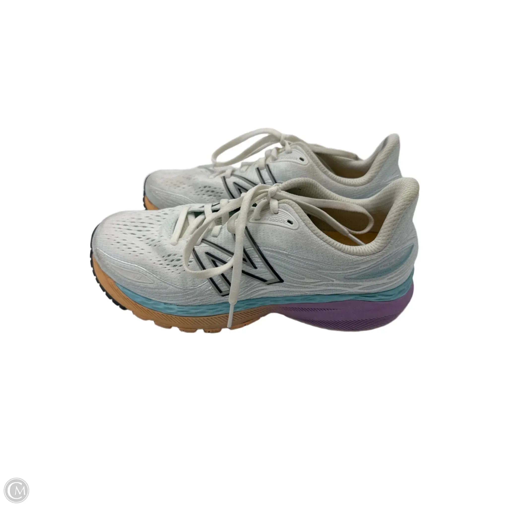 Shoes Athletic By New Balance In White, Size: 9