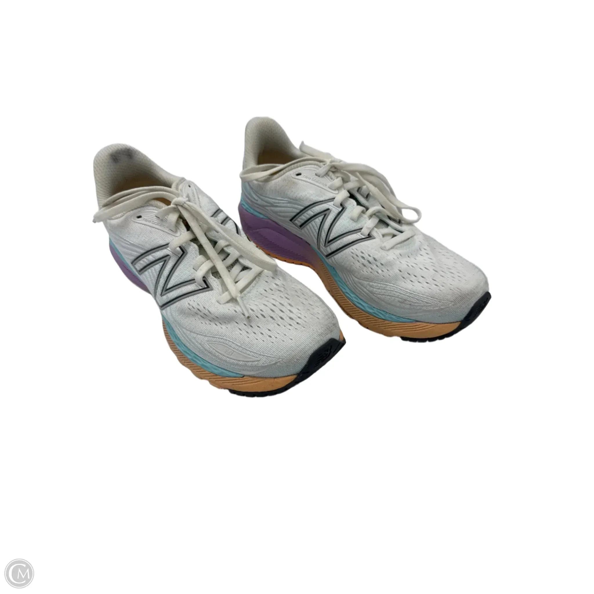 Shoes Athletic By New Balance In White, Size: 9
